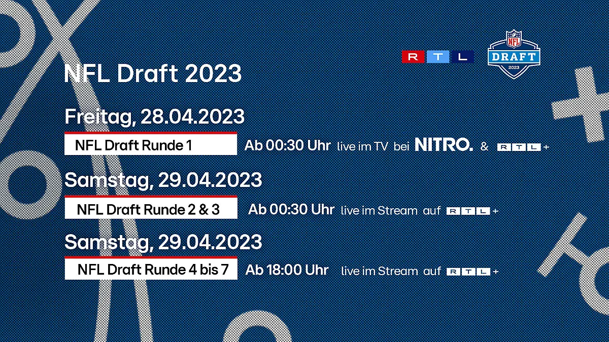 RTL ist beim Draft in Kanas City live vor Ort