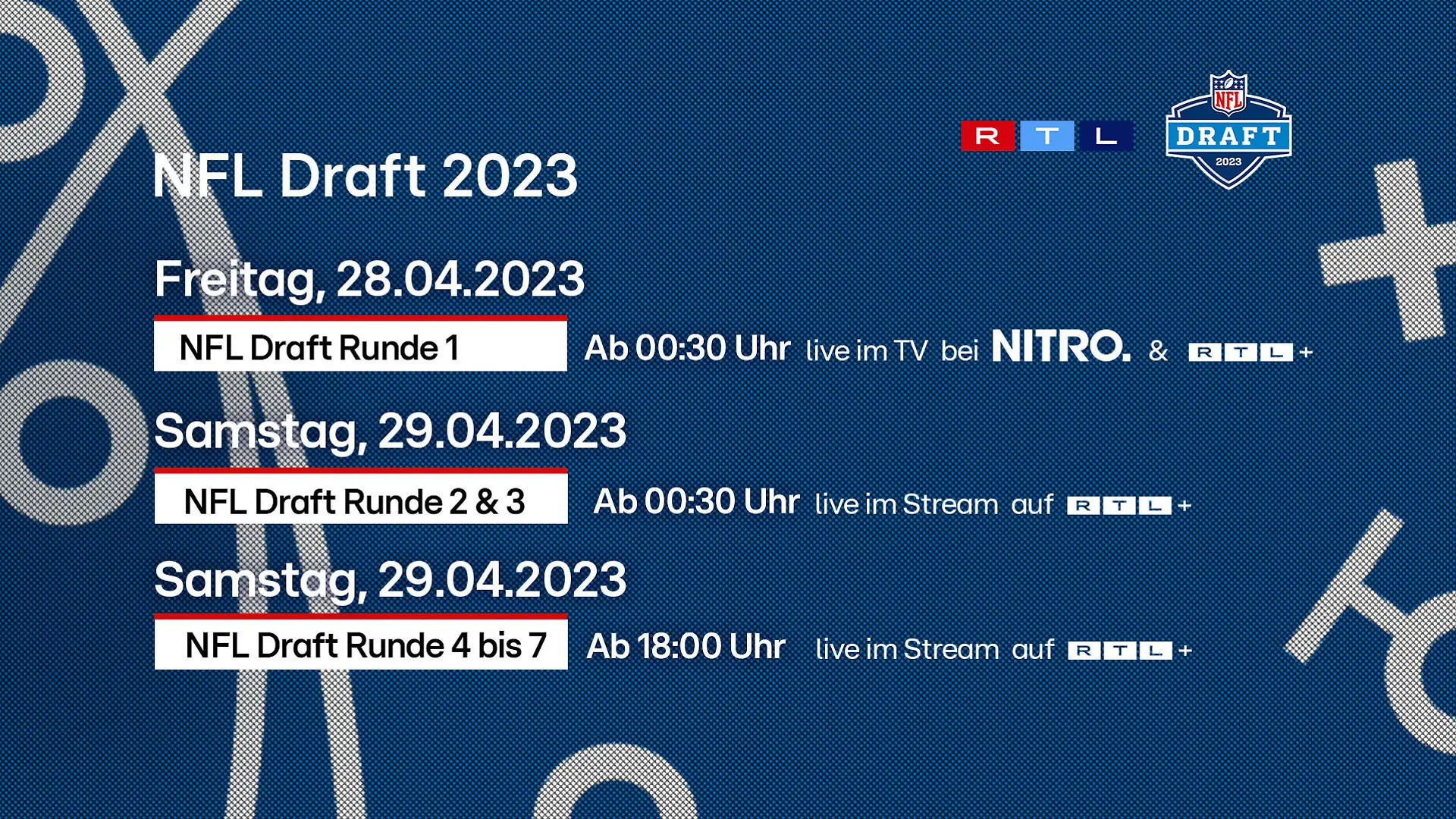 RTL ist beim Draft in Kanas City live vor Ort