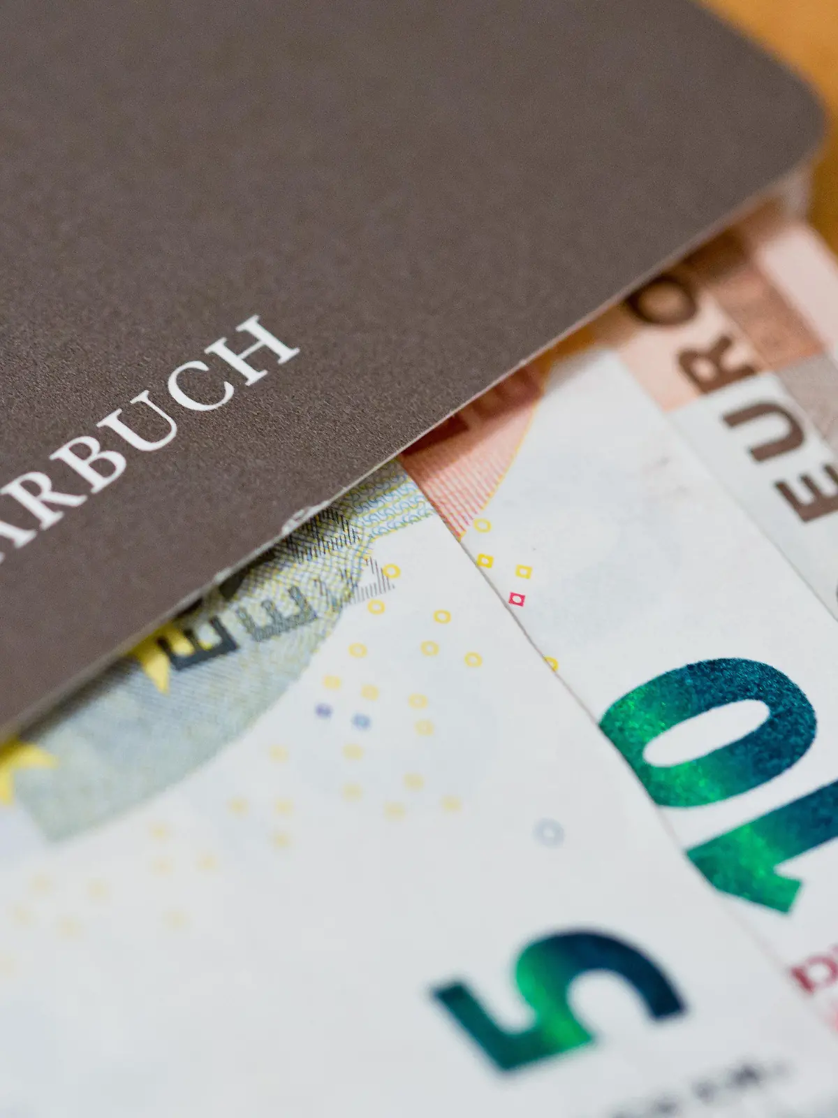 ARCHIV - 15.03.2016, Bayern, Nürnberg: ILLUSTRATION - Geldscheine (Euro) liegen in einem Sparbuch. Größere Summen auf dem Tagesgeldkonto können zunehmend ins Geld gehen. Die Zahl der Banken und Sparkassen, die Kunden dafür Negativzinsen aufbürden, hat sich einer Auswertung des Vergleichsportals Verivox zufolge innerhalb von zwölf Monaten nahezu verzehnfacht. (zu dpa «Trend zu Negativzinsen für hohe Sparsummen beschleunigt sich») Foto: Daniel Karmann/dpa +++ dpa-Bildfunk +++