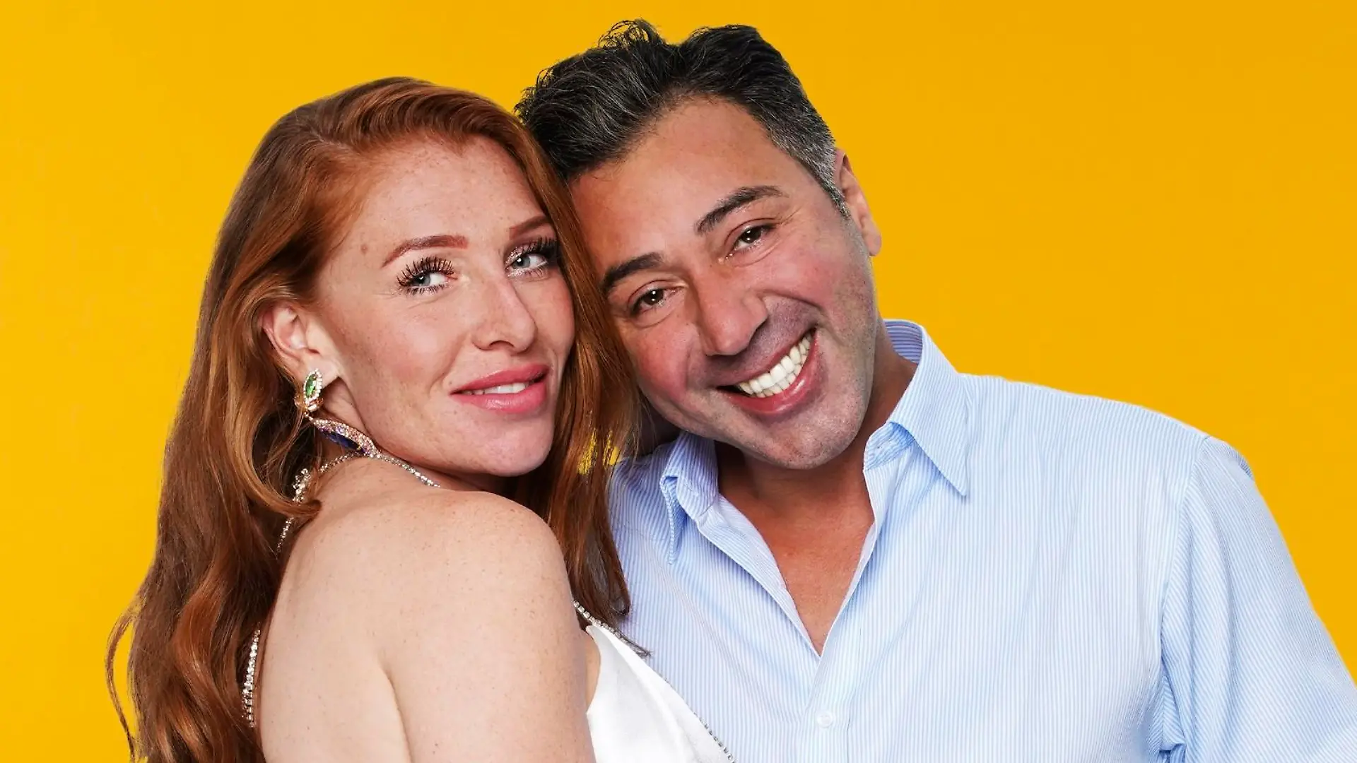 Der Reality-TV-Star Georgina Fleur (30) und der Unternehmer Kubi Özdemir (41).
Die Verwendung des sendungsbezogenen Materials ist nur mit dem Hinweis und Verlinkung auf TVNOW gestattet.