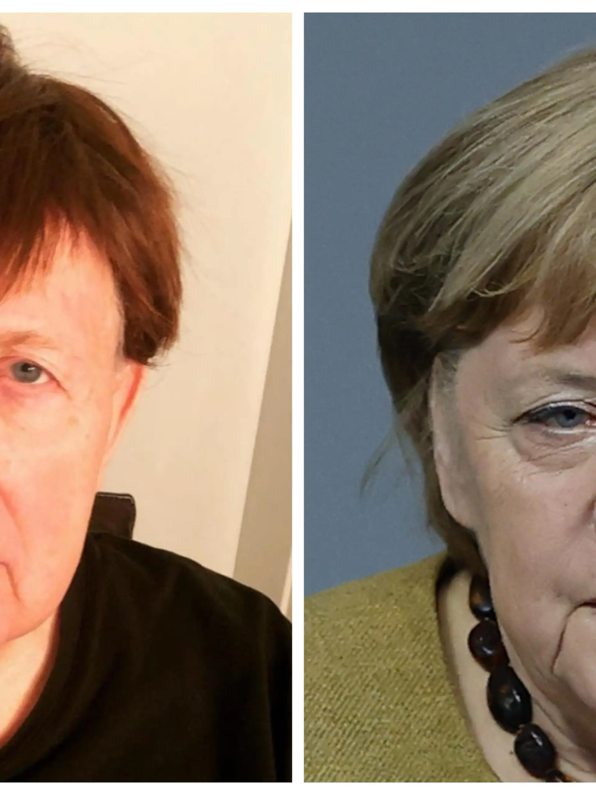 Reiner Calmund und Angela Merkel: Bei der Geburt getrennt?