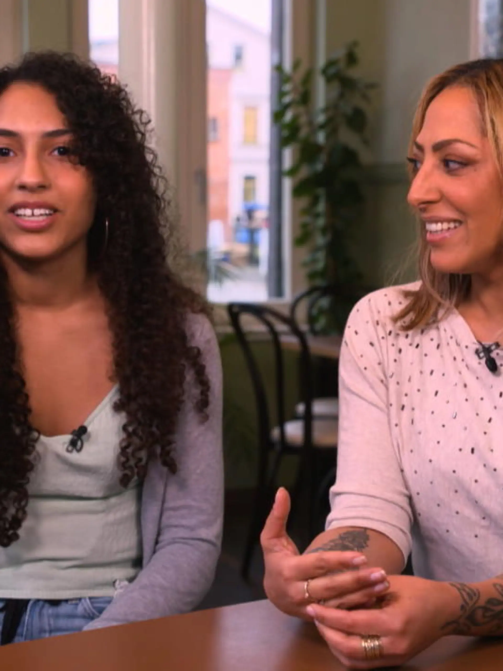 Cheyenne und Jessica Wahls im ersten gemeinsamen Interview für RTL.