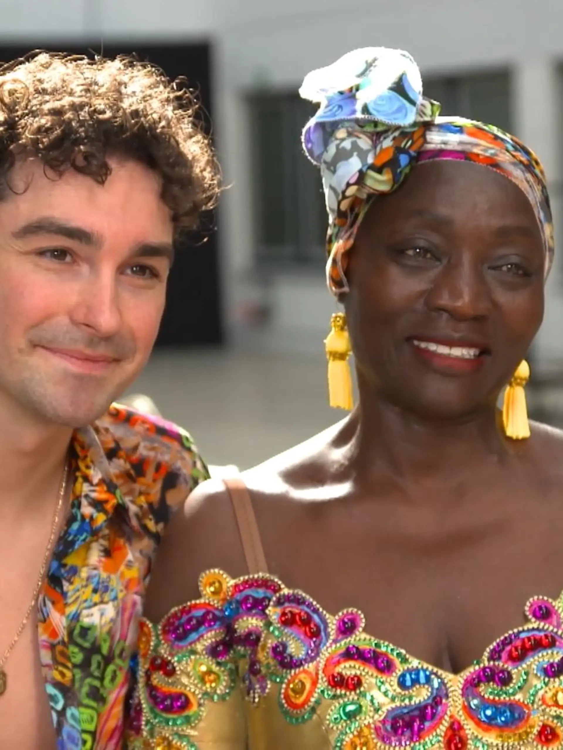 Bild zu: "Auma Obama denkt nicht an Jury-Punkte"