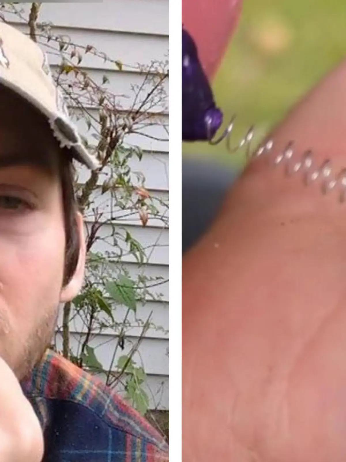 Ja sie haben es richtig gesehen - dieser Mann gibt kleinen Insekten ein Küsschen. Wollten Sie das nicht auch schon immer mal tun? Nein? Wir auch nicht. Aber der Softwareentwickler Justin ist offenbar riesiger Insektenfan. Er hat hat diese Mini-Lippen Names BugKiss genau dafür entwickelt. Mit einem Silikon-Beißstück im Mund kann man jetzt ganz Intime Momente mit den kleinen Lebewesen erleben. Ob die kleinen Tiere das so gut finden wissen wir nicht - aber auf TikTok hat er mit dieser skurrilen Idee auf jeden Fall die Aufmerksamkeit auf sich gezogen.