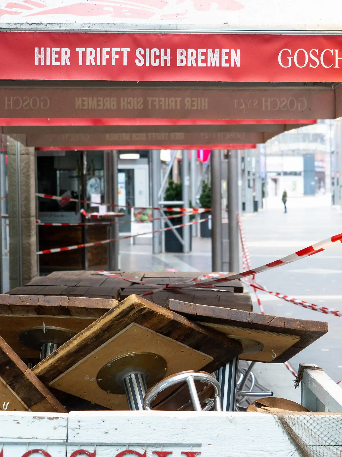  Geschlossene Gastronomie in der Bremer Innenstadt während des Corona-Lockdowns Ende Februar 2021 -Geschlossene Gastronomie in der Bremer Innenstadt während des Corona-Lockdowns Ende Februar 2021 -, Bremen Bremen Deutschland Innenstadt *** Closed restaurants in Bremen city center during Corona Lockdown end of February 2021 Closed restaurants in Bremen city center during Corona Lockdown end of February 2021 , Bremen Bremen Germany City Center