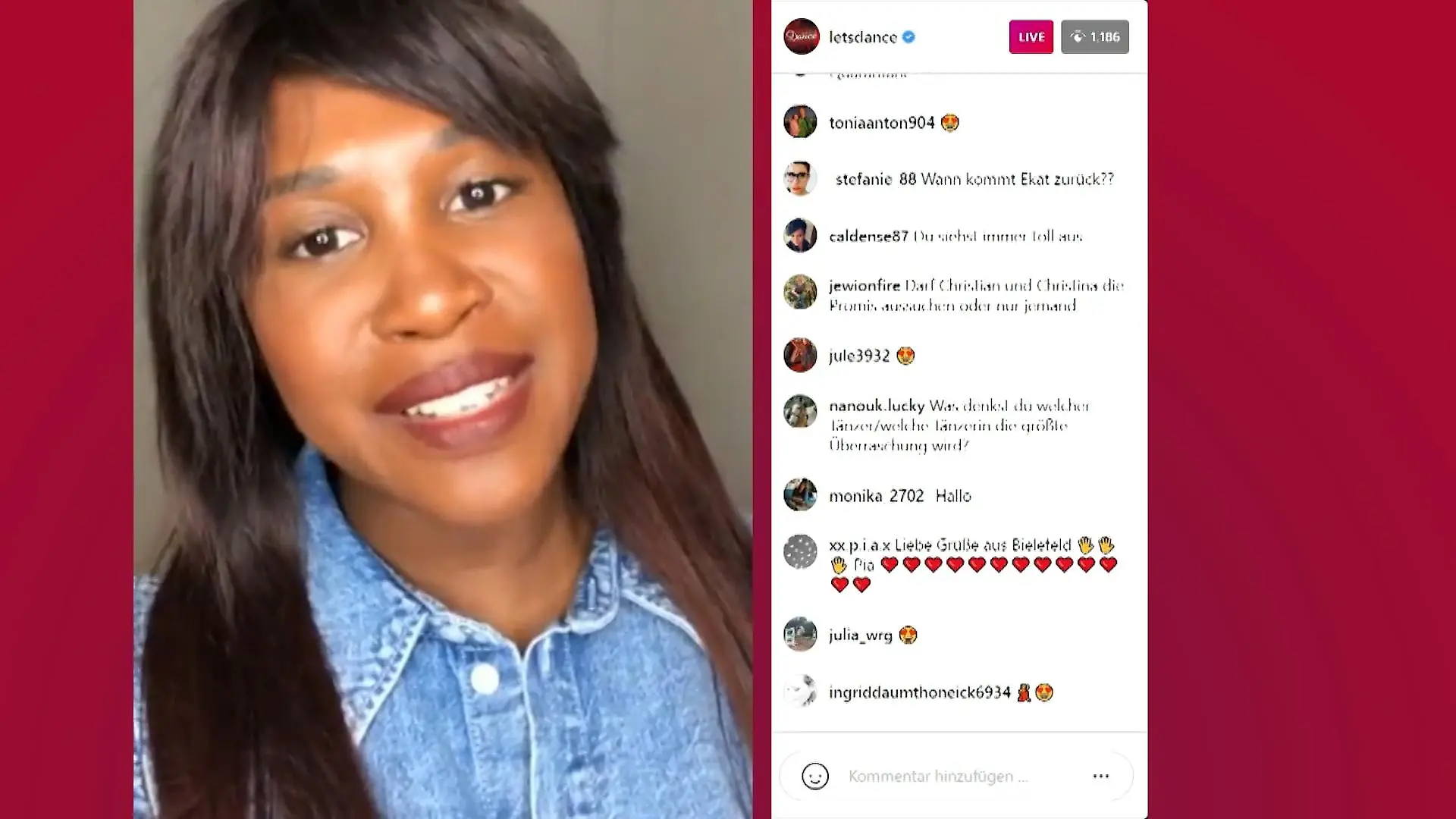 Warum Motsi nicht mit ihren "echten" Haaren auftritt Motsi Mabuse um "Let's Dance"-Q&A