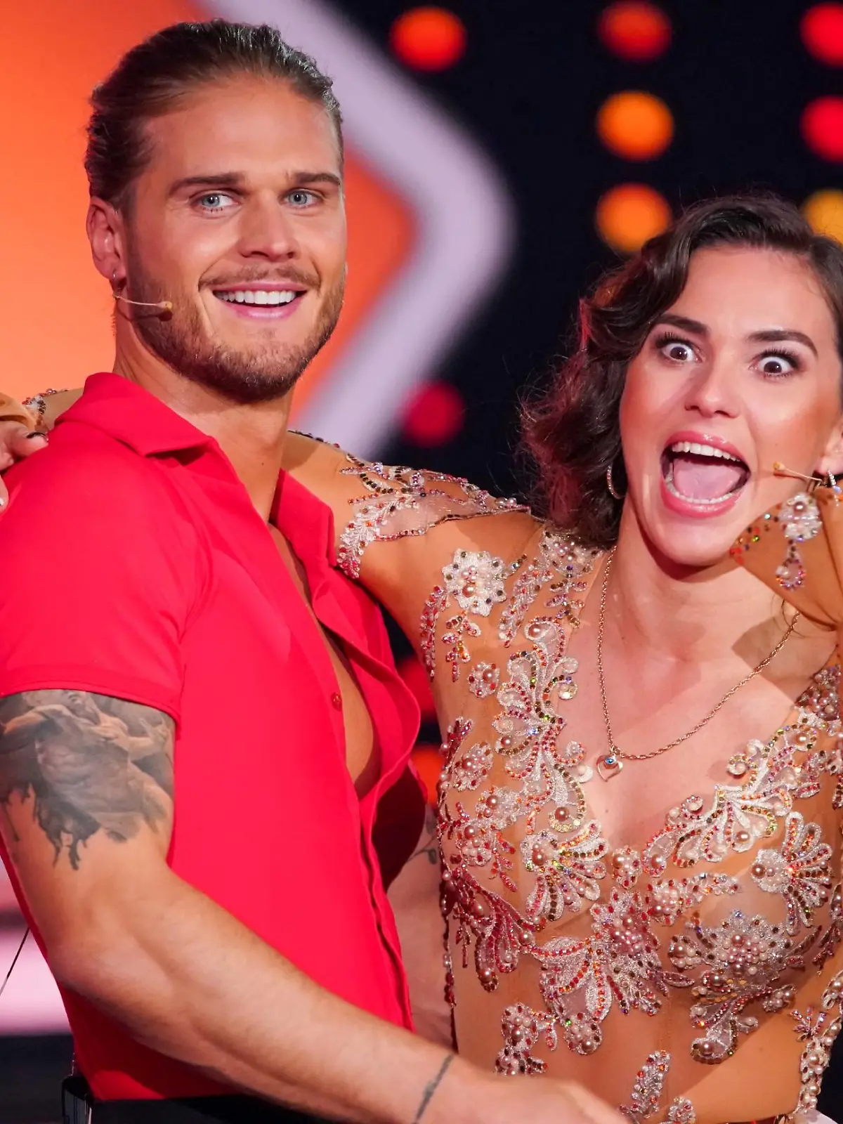 Rúrik Gíslason und Renata Lusin bei Let's Dance 2021