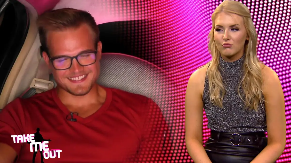 Daniel tritt bei Jasmin voll ins Fettnäpfchen "Take Me Out" exklusiv: Fauxpas beim Limo-Date