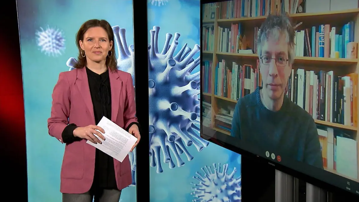 Ist eine Infektion über die Augenschleimhäute möglich? Prof. Ulrichs beantwortet Zuschauerfragen