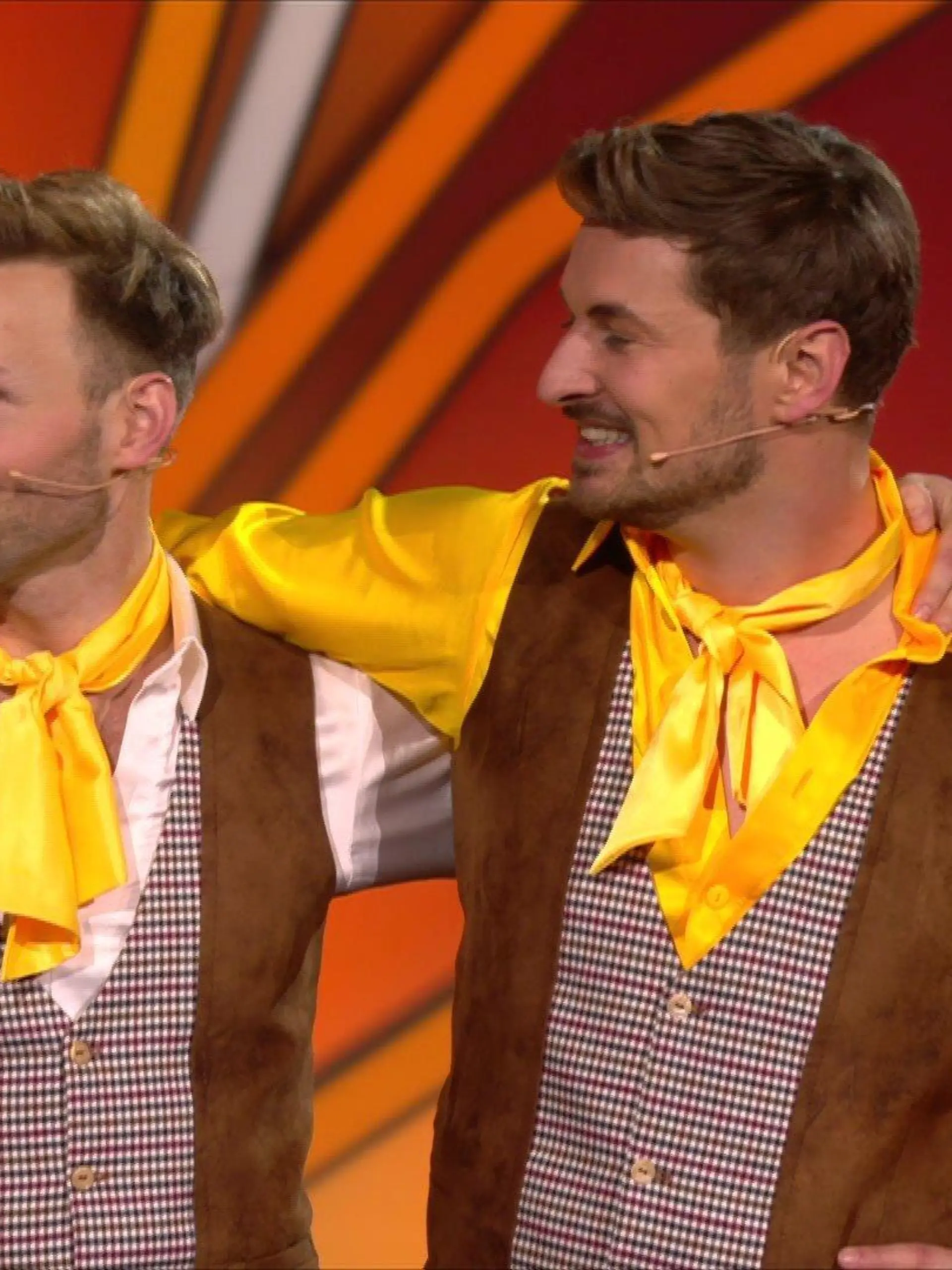 Nicolas Puschmann tanzt 2021 mit Profitänzer Vadim Garbuzov bei "Let's Dance".