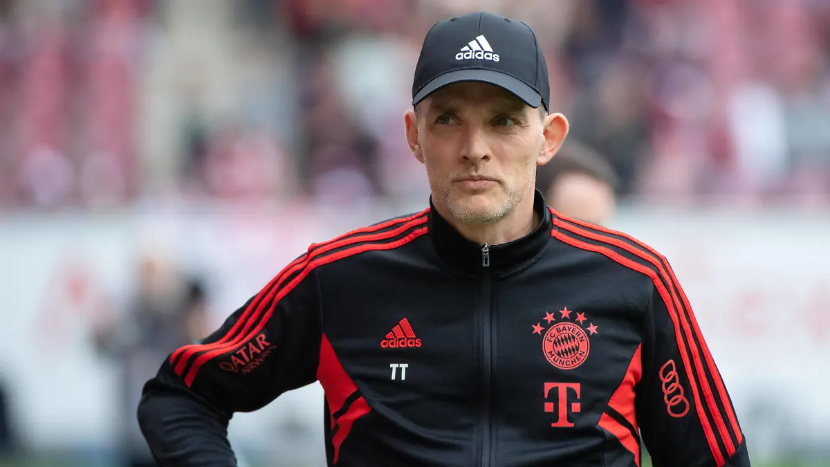 Thomas Tuchel FC Bayern Muenchen, Trainer, GER, FSV Mainz 05 vs. FC Bayern Muenchen, Fussball, Herren, 1. Bundesliga, 29. Spieltag, Saison 22/23, 22.04.2023 DFB/DFL regulations prohibit any use of photographs as image sequences and/or quasi-video GER, FSV Mainz 05 vs. FC Bayern Muenchen, Fussball, Herren, 1. Bundesliga, 29. Spieltag, Saison 22/23, 22.04.2023 Mainz *** Thomas Tuchel FC Bayern Muenchen, coach , GER, FSV Mainz 05 vs FC Bayern Muenchen, football, men, 1 Bundesliga, 29 Spieltag, season 22 23, 22 04 2023 DFB DFL regulations prohibit any use of photographs as image sequences and or quasi video GER, FSV Mainz 05 vs FC Bayern Muenchen, football, men, 1 Bundesliga, 29 Spieltag, season 22 23, 22 04 2023 Mainz Copyright: xEibner-Pressefoto/Memmlerx EP_MMR