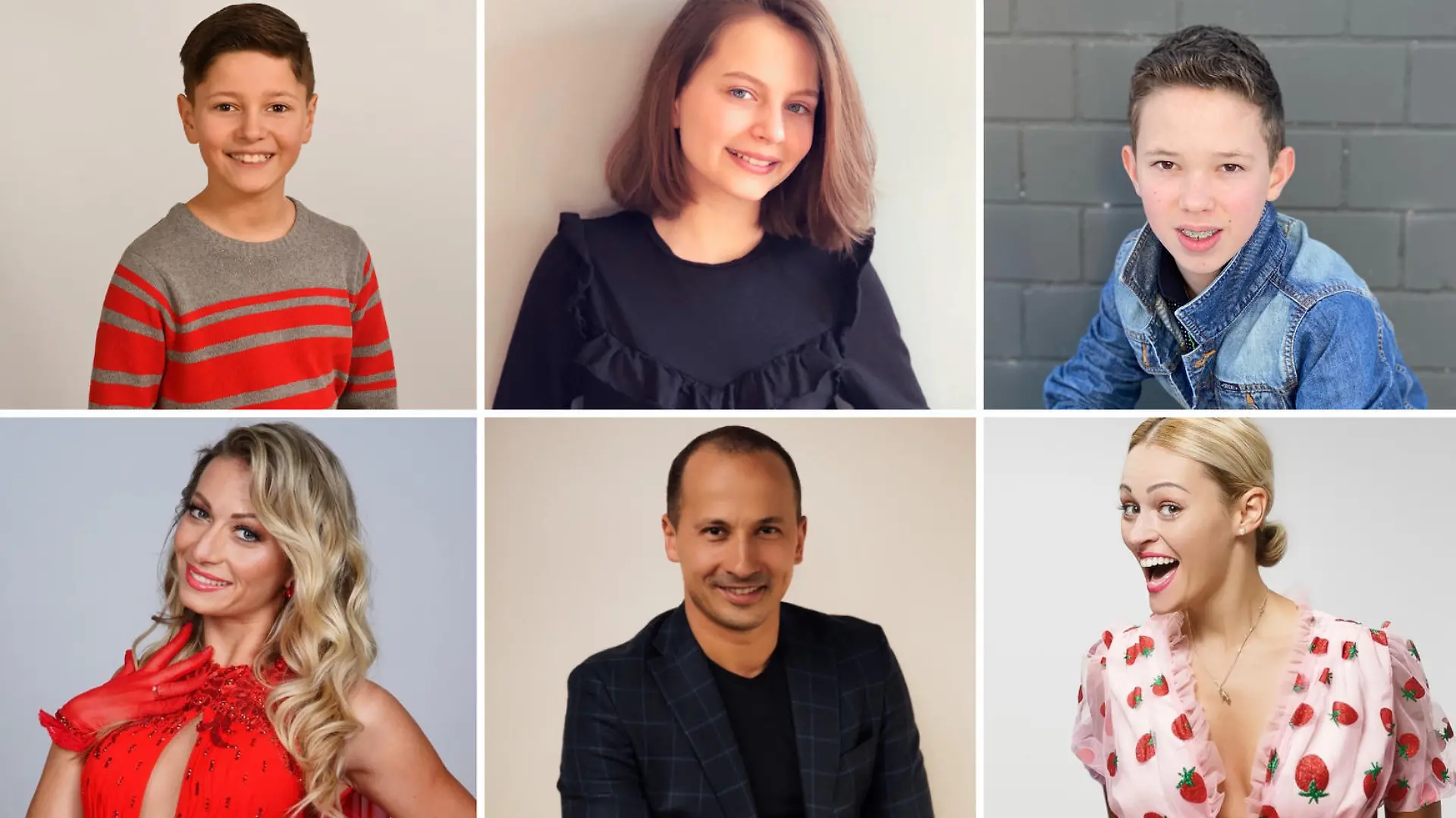 Die jungen Tänzerinnen und Tänzer werden bei "Let's Dance - Kids" von beliebten Profitänzern unterstützt. Wir stellen sie vor.