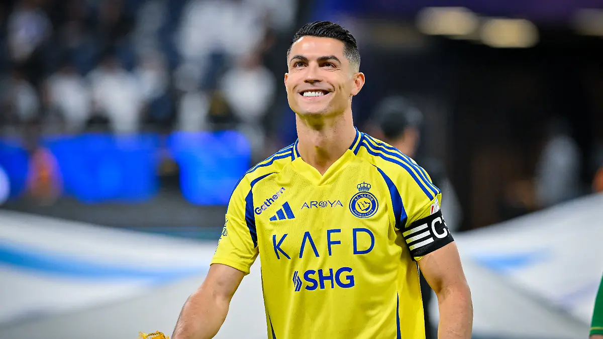 Cristiano Ronaldo bei einem Spiel seines Vereins Al Nassr in der Saudi Pro League