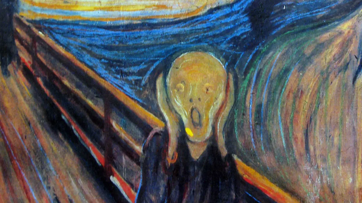 Edvard Munchs Gemälde "Der Schrei"