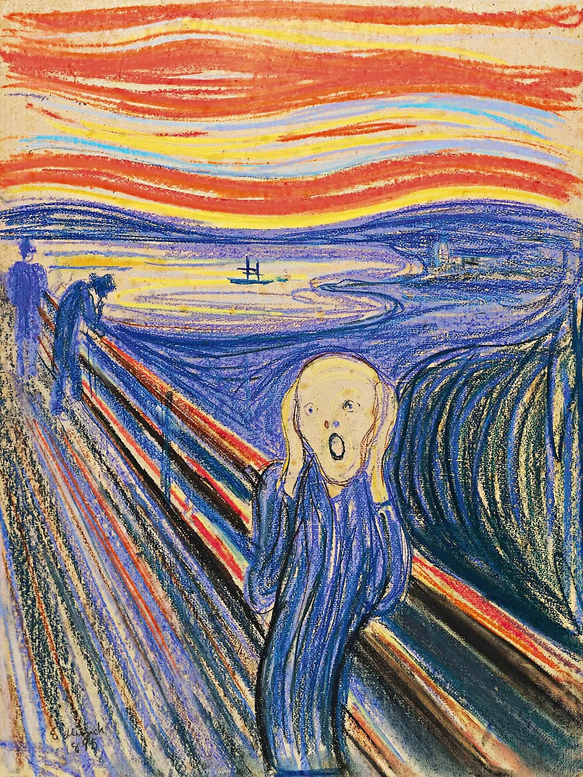 "Der Schrei" von Edvard Munch