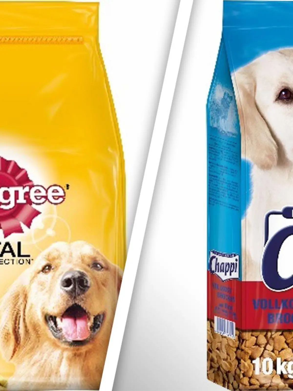 Pedigree und Chappi Produktbilder