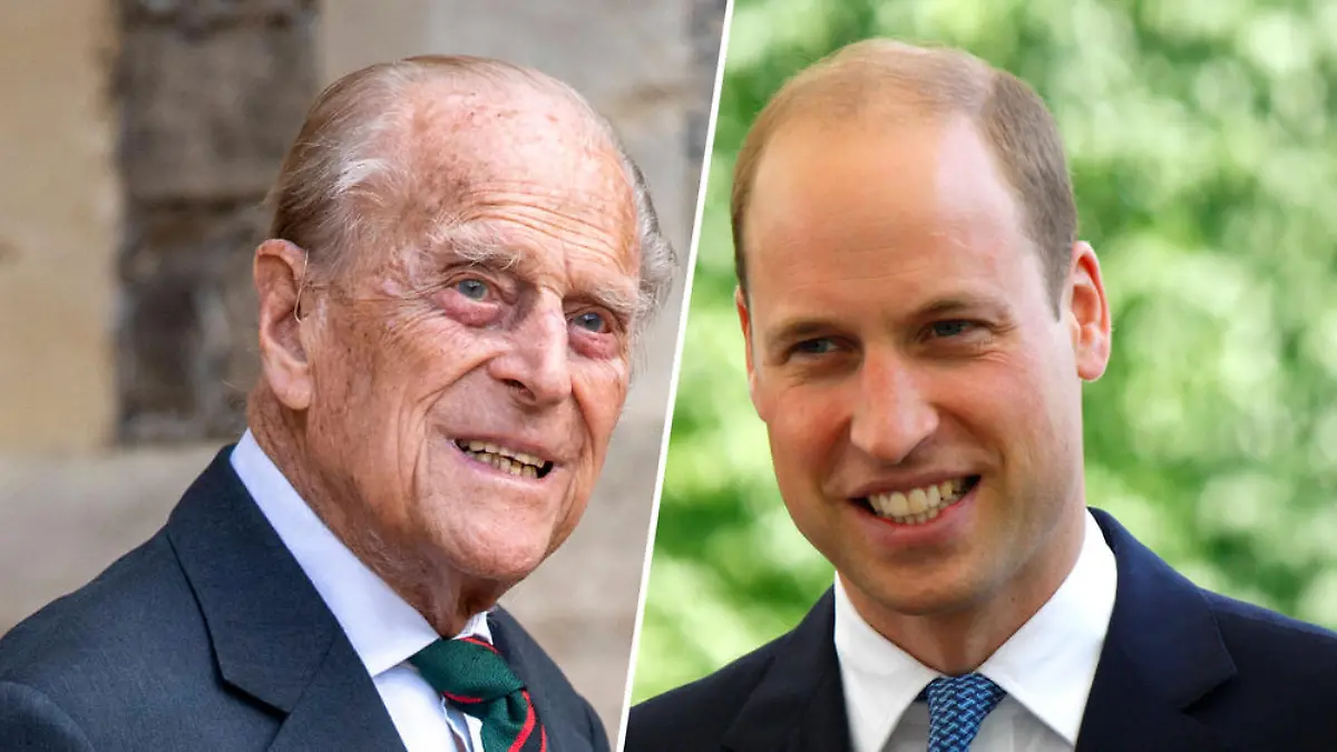 Prinz William über seinen Großvater Prinz Philip: "Er ist okay"
