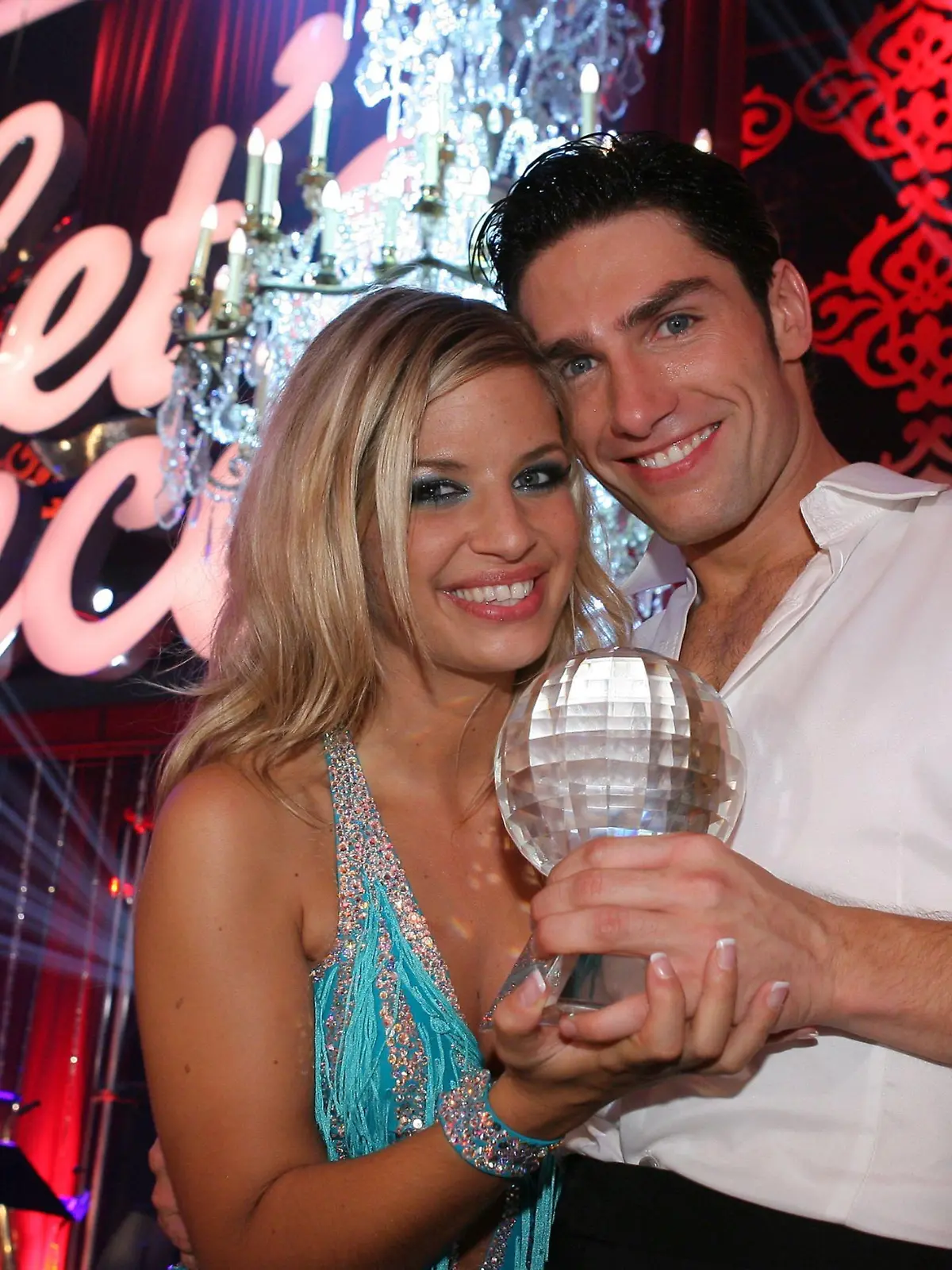 "Dancing Star 2007" ist Susan Sideropoulos mit ihrem Tanzpartner Christian Polanc.