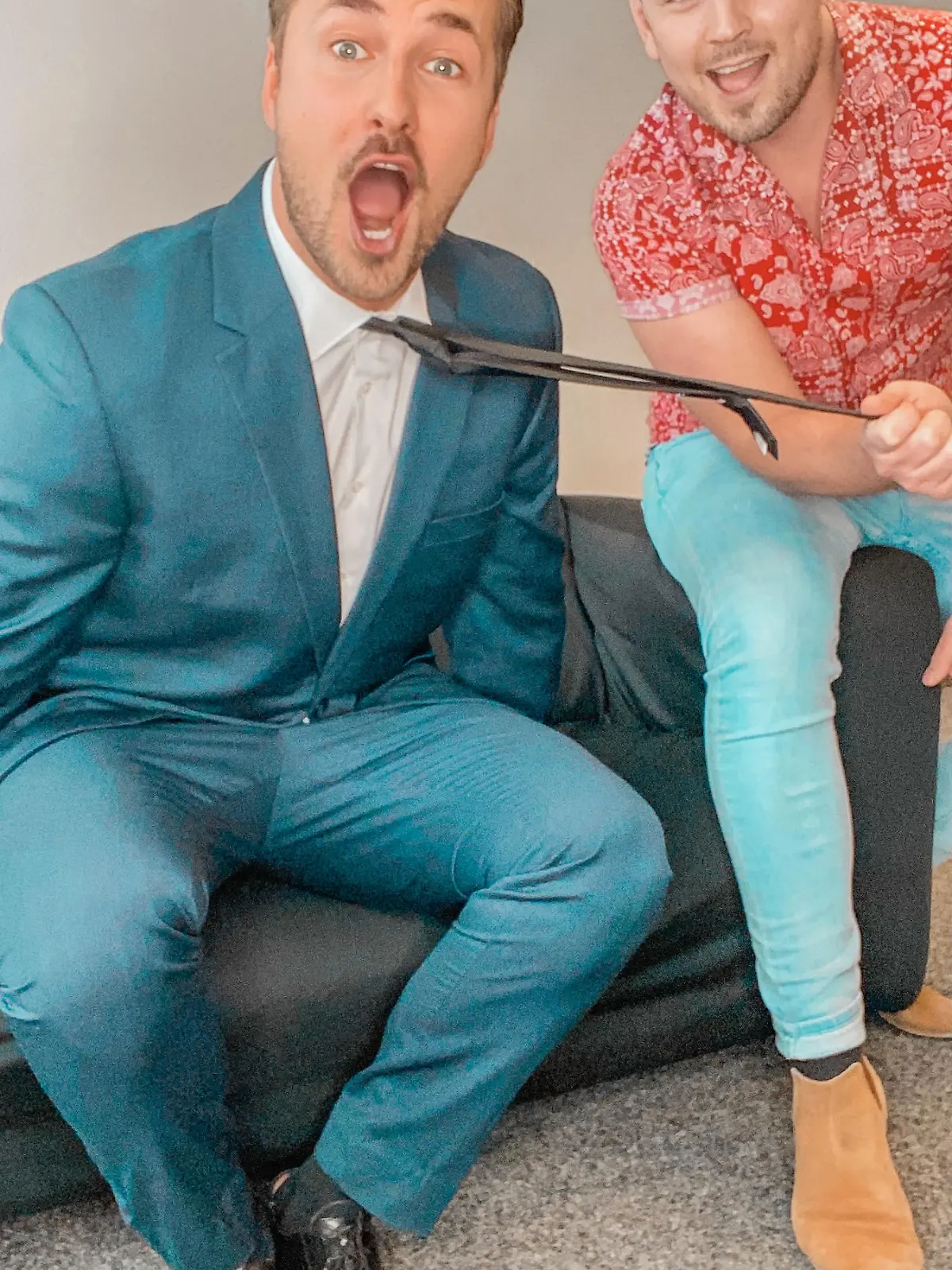 Nicolas Puschmann im "Let's Dance"-Podcast mit Moderator Martin Tietjen.