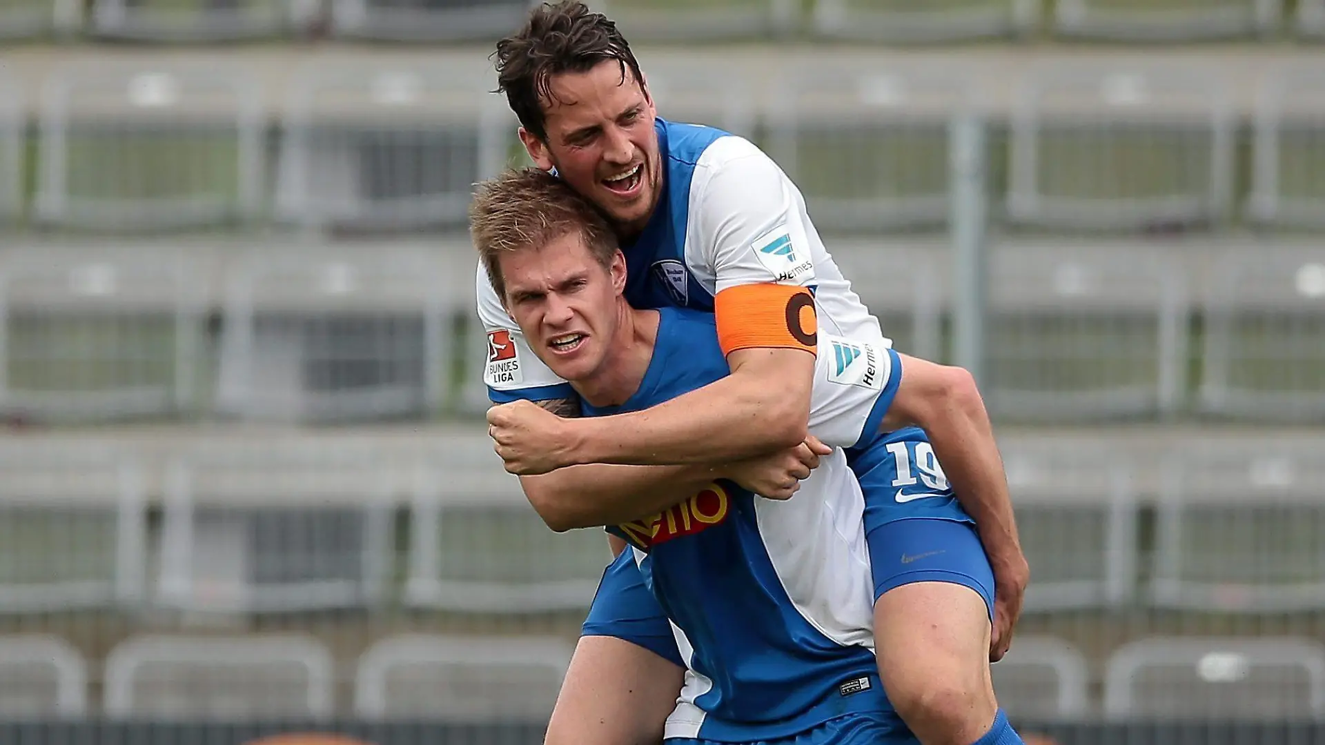 Früher Mitspieler und immer noch befreundet: Patrick Fabian und Simon Terodde