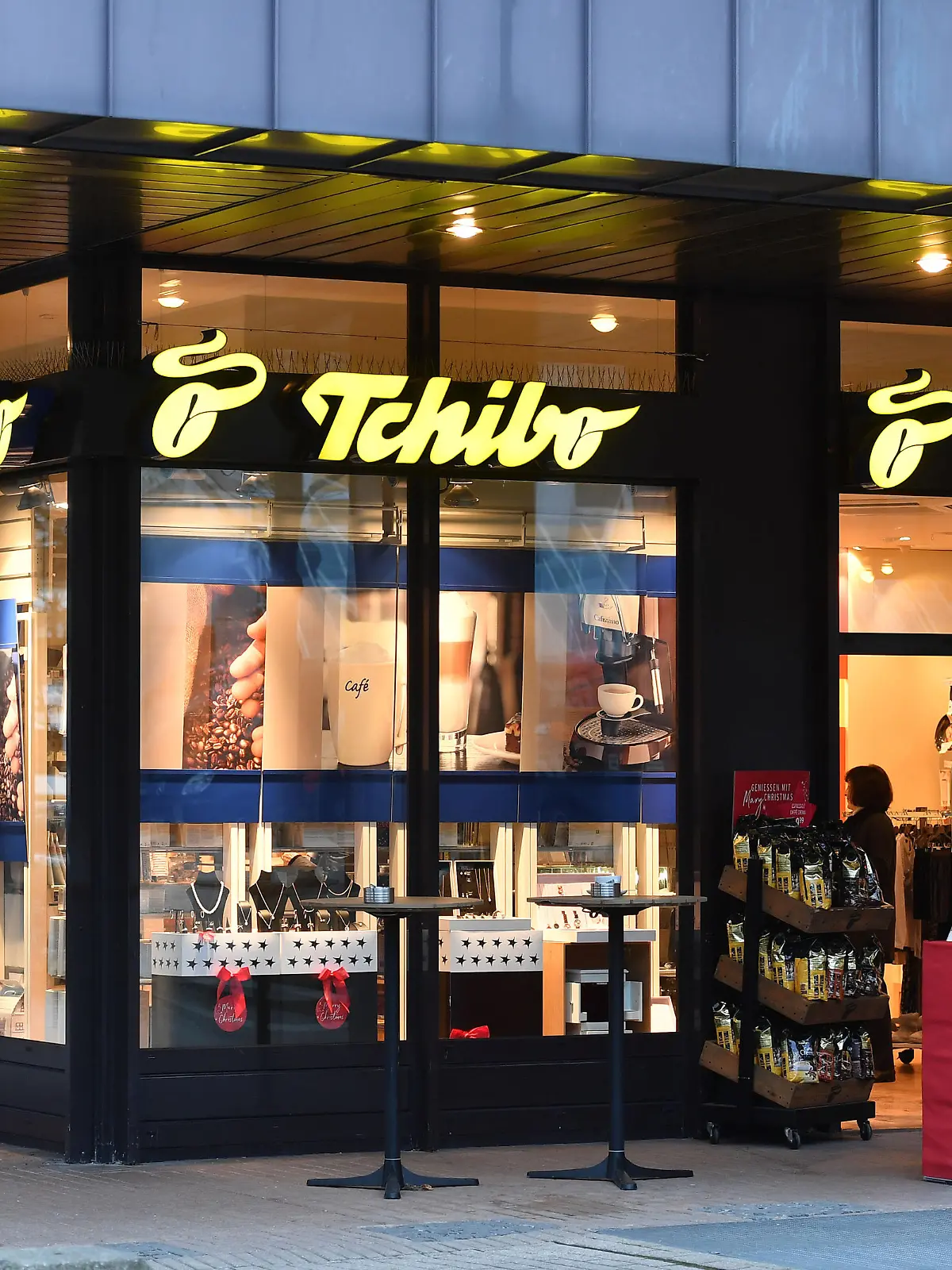 Tchibo Filiale,Schaufenster,Laden