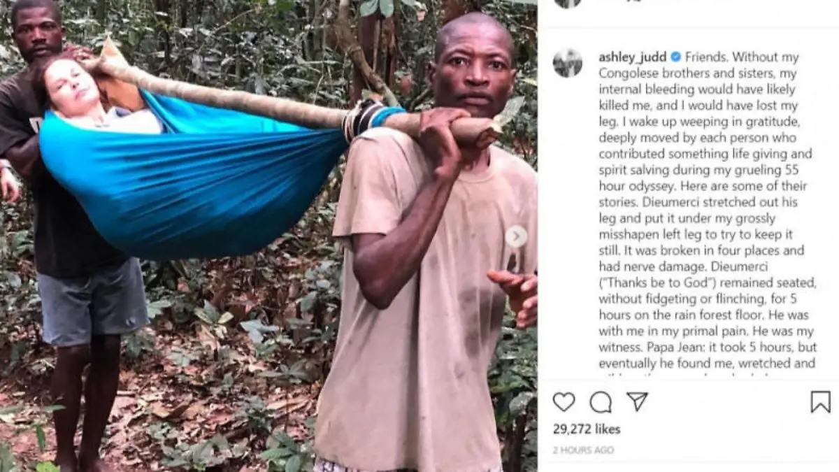Ashley Judd: Sie meldet sich nach Beinahe-Beinamputation zurück!