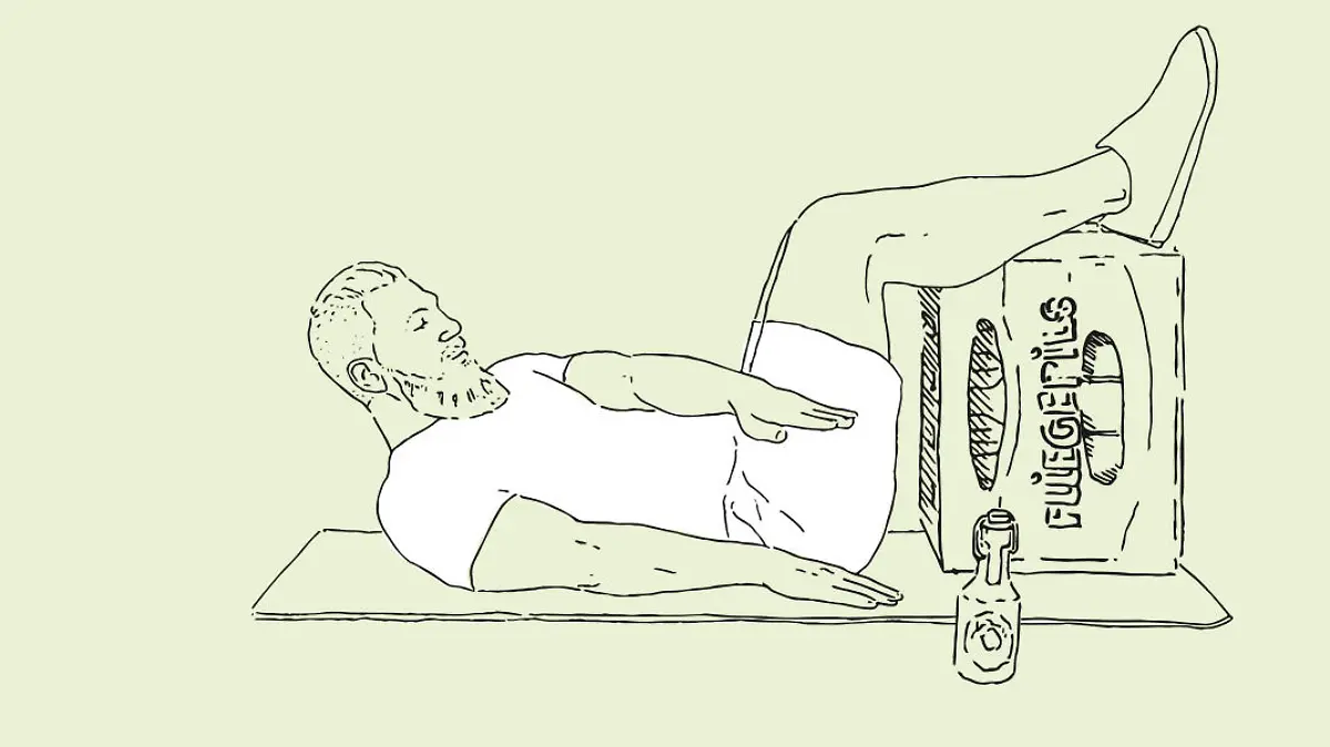 Bauchmuskelübung von Revierdoc Matthias Manke