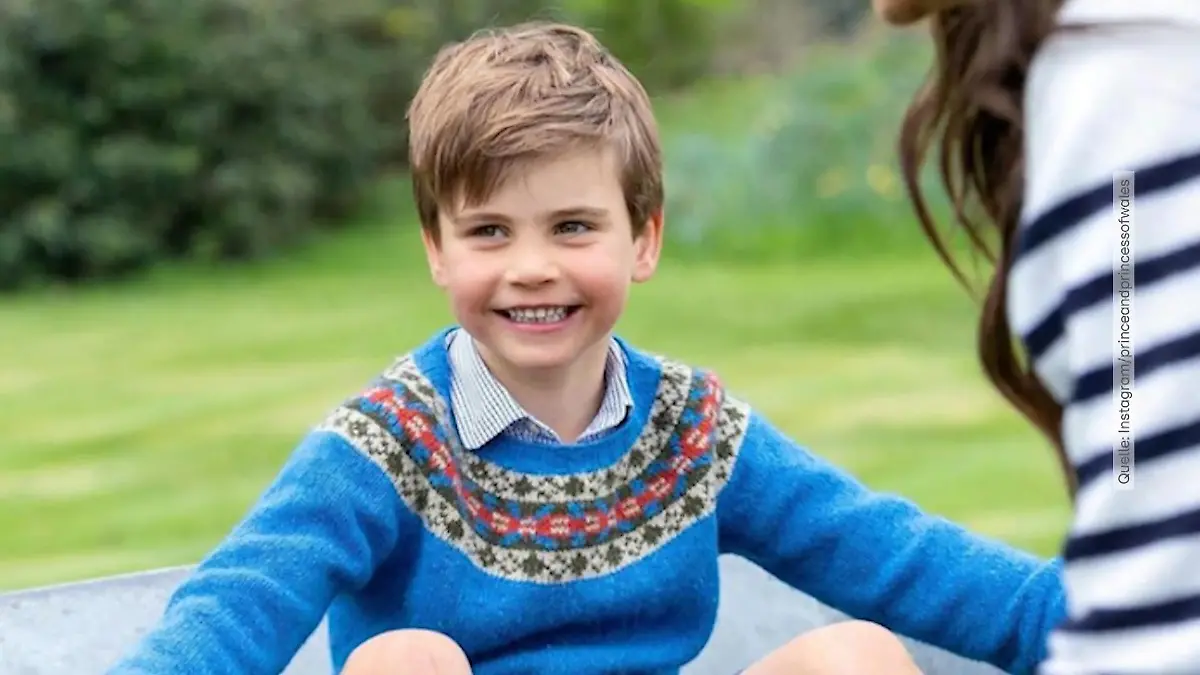 Neue Fotos! Prinz Louis feiert seinen fünften Geburtstag Richtig groß geworden!