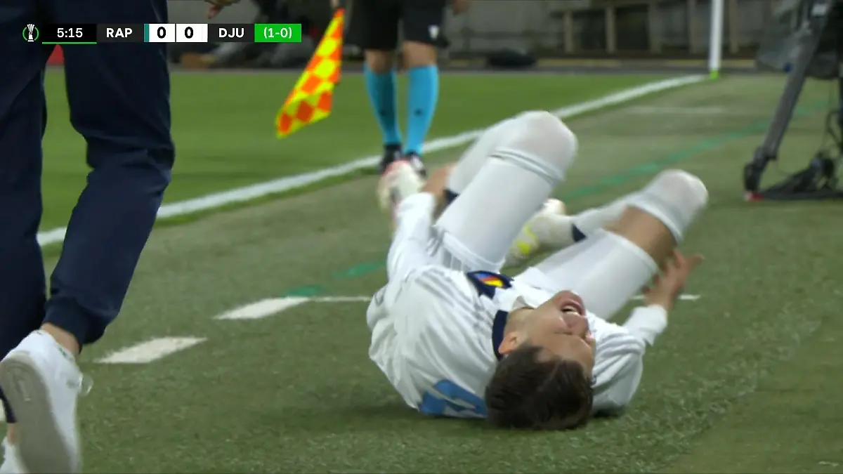 Sangaré erhält rote Karte – in der 7. Spielminute Brutales Foul in Wien