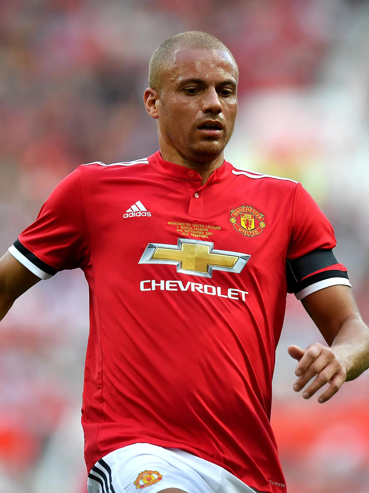 Wes Brown File Photo. File photo dated 02-09-2017 of Manchester United's Wes Brown. Issue date: Friday August 14, 2020. Wes Brown knows a thing or two about success with Manchester United and believes Europa League glory would see Ole Gunnar Solskjaers improving side take a crucial step. See PA story SOCCER Man Utd Brown. Photo credit should read Dave Howarth/PA Wire. URN:54994706