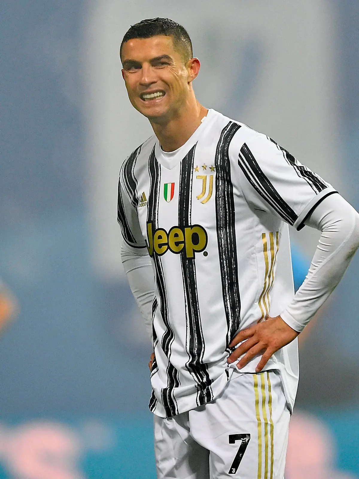  Cristiano Ronaldo of Juventus FC during the Italian PS5 Supercup Final match between FC Juventus and SSC Napoli at the Mapei Stadium - Citta del Tricolore on January 20, 2021 in Reggio nell Emilia, Italy. Photo by Giuseppe Maffia. Reggio nell Emilia MAPEI STADIUM Reggio nell Emilia Italy Copyright: xGiuseppexMaffiax SP24-0477