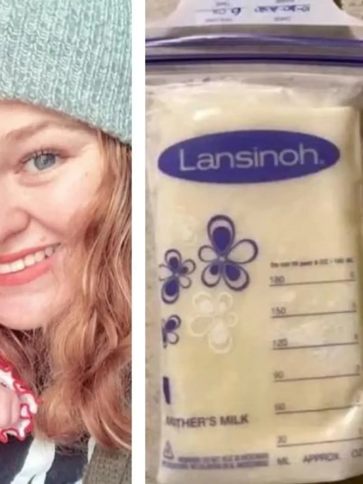 Nach ihrer Corona-Erkrankung war Annas Muttermilch plötzlich grün.