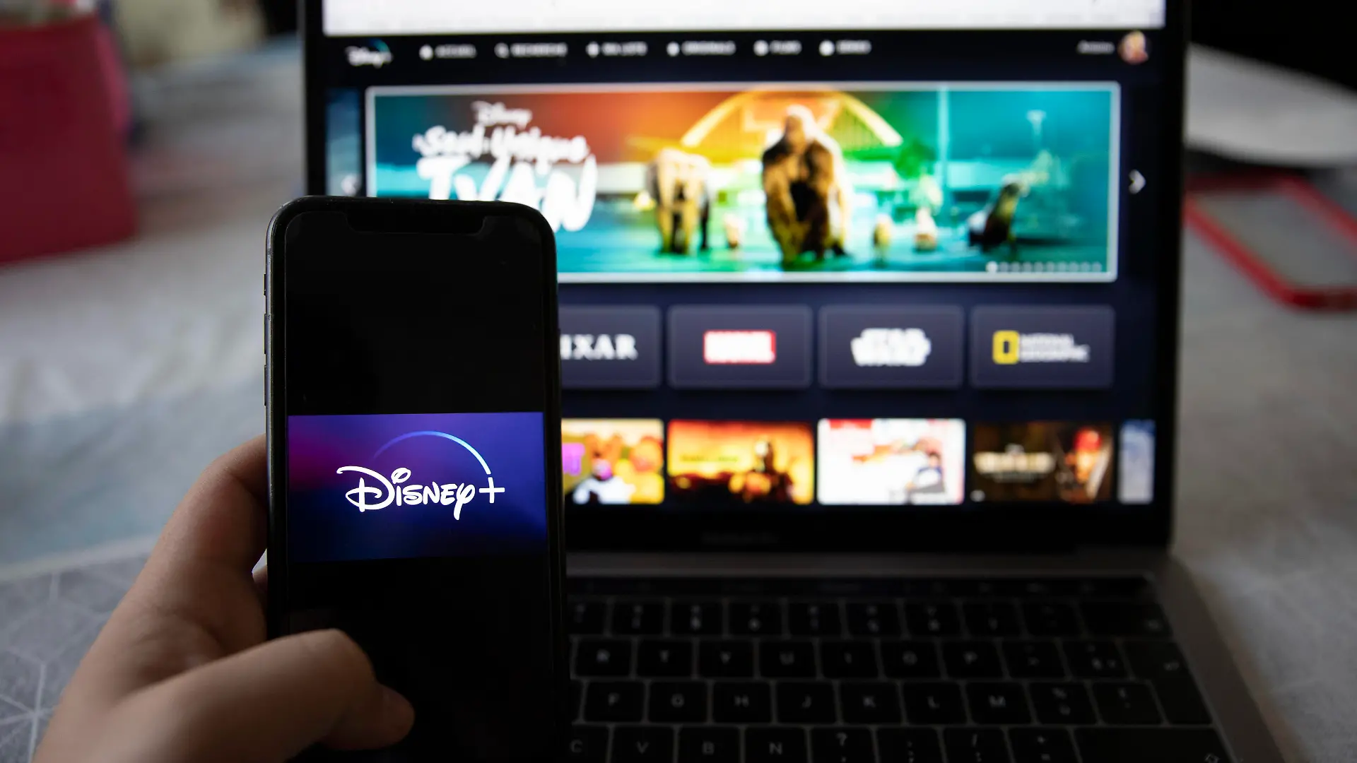  ILLUSTRATIONS - SITE INTERNET - NETWORK Illustration of the online streaming platform, Disney application, in Paris, September 15, 2020.Illustration Illustrations de la plateforme de streaming en ligne, application Disney, a Paris, le 15 septembre 2020. Paris France PUBLICATIONxINxGERxSUIxAUTxONLY Copyright: xAntoinexWdox HL_AWDO_1219602