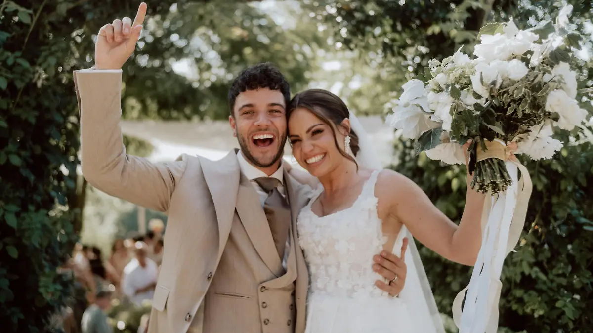 Luca Hänni und Christina Luft haben geheiratet