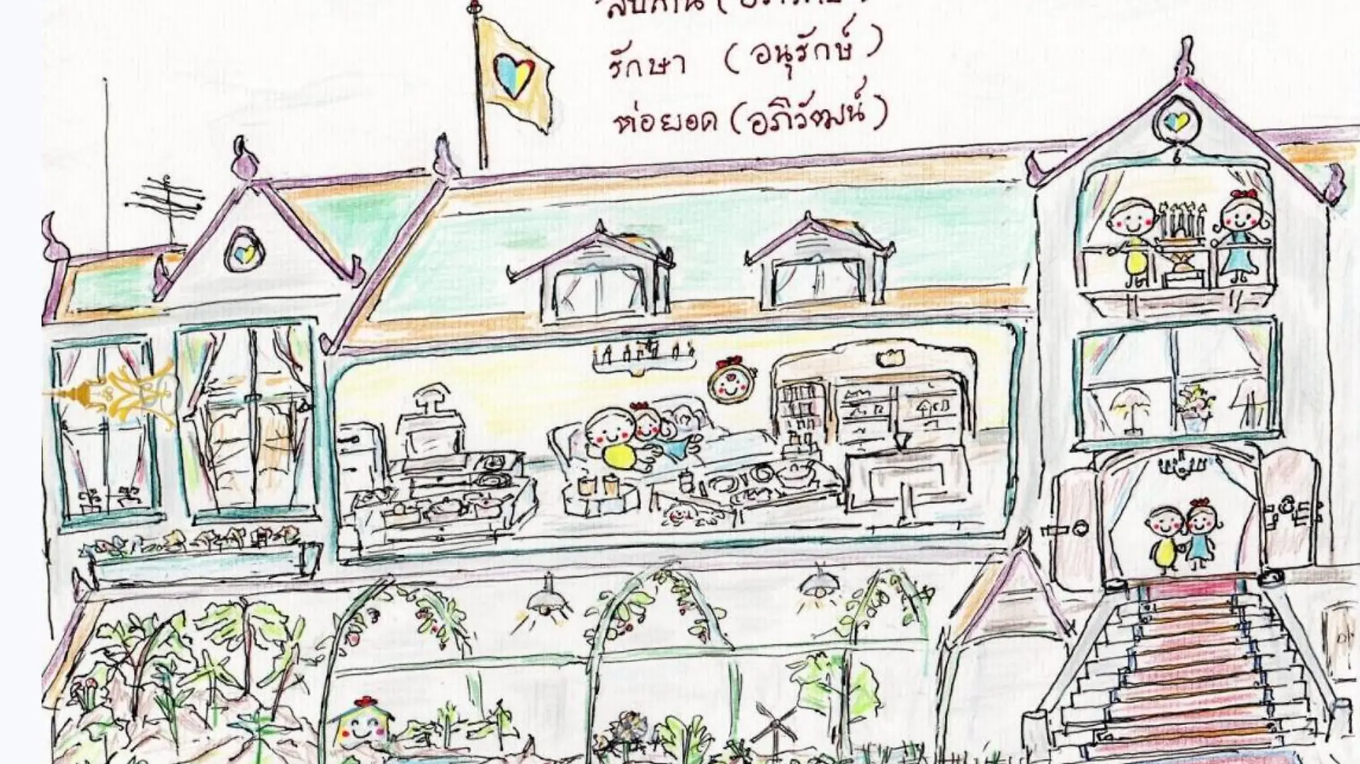 Rama X. ´s Zeichenkunst