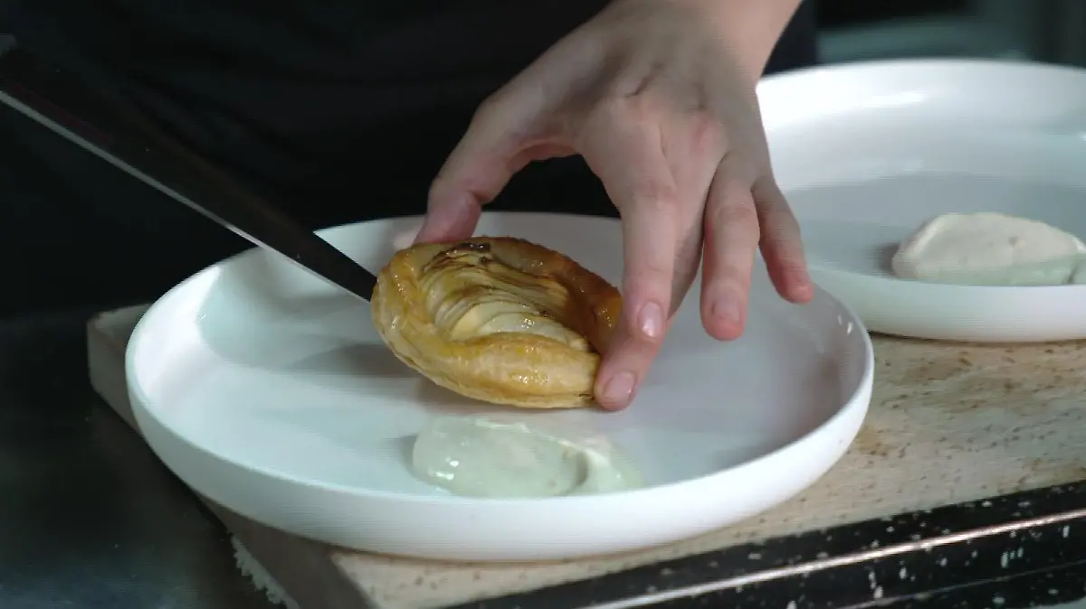 Rezept für Apfel-Blätterteig-Tarte