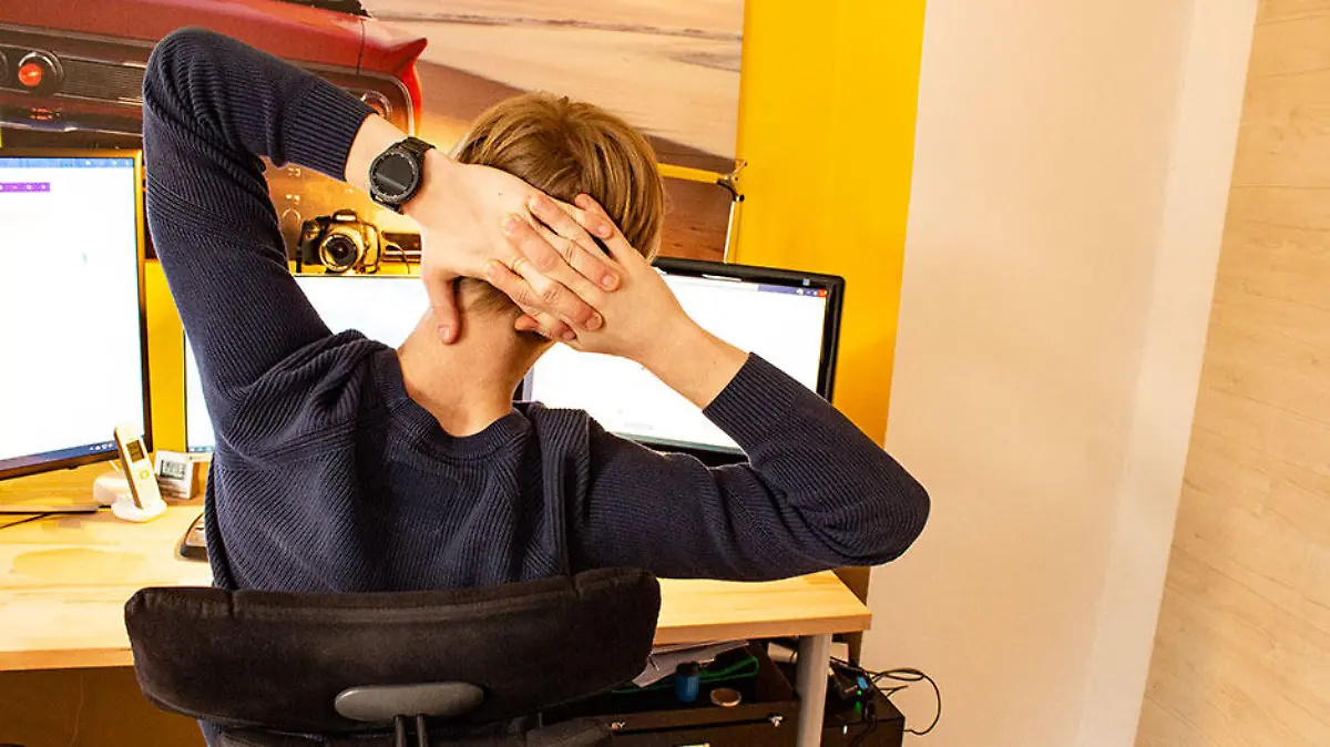 Arbeiten im Büro ist nicht gut für unseren Körper