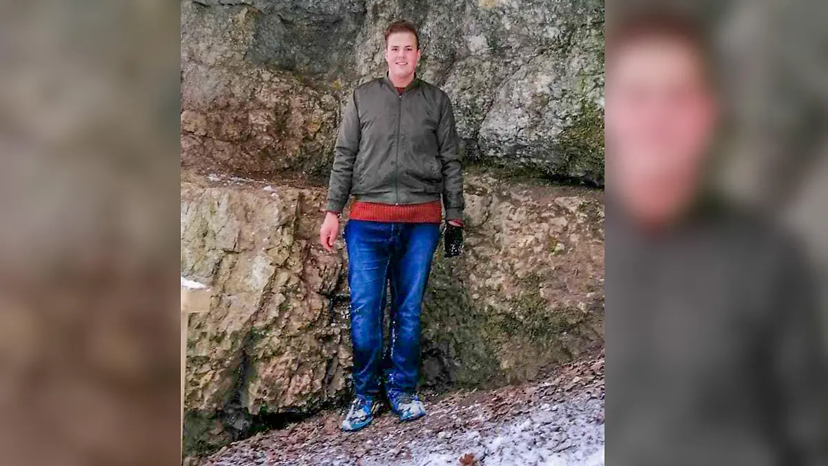 Domenik Ceran nach der Abnahme