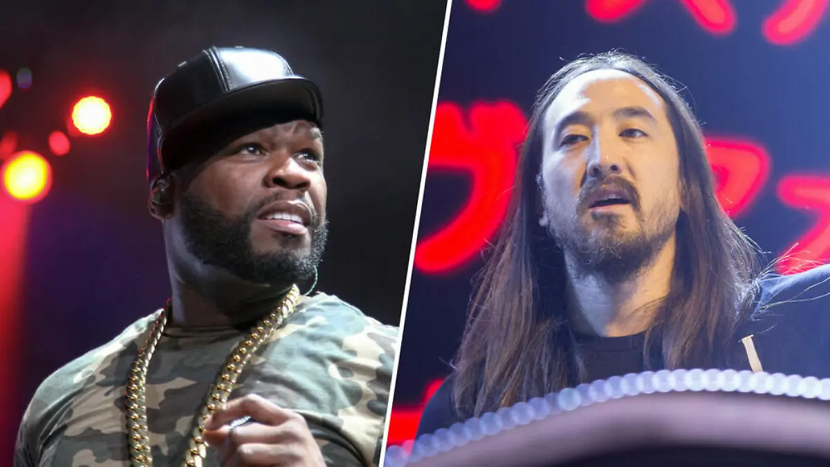 50 Cent und Steve Aoki feiern Partys ohne Social Distancing