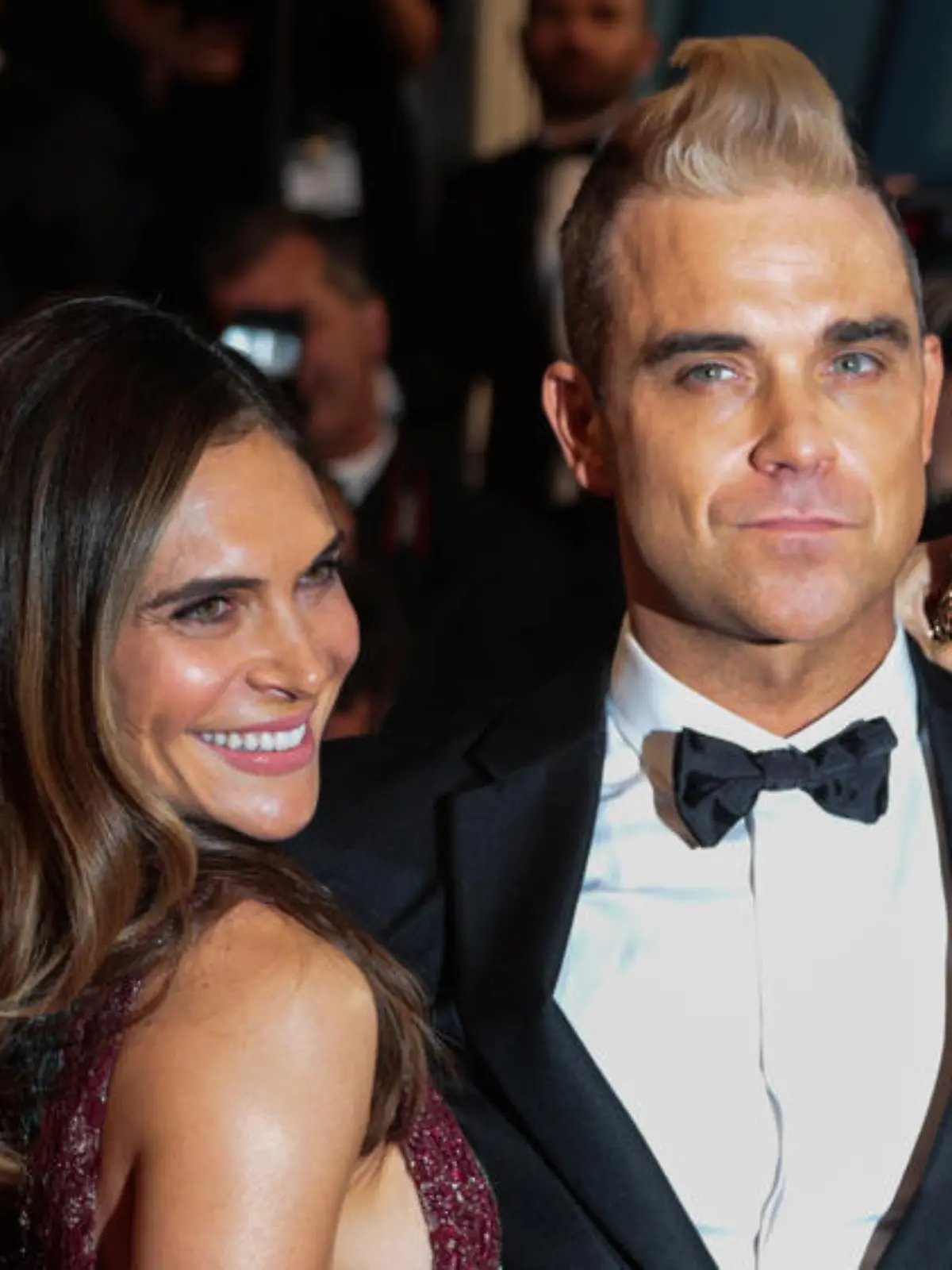 Sohn feiert Geburtstag: Warum schaut Robbie Williams so böse drein?