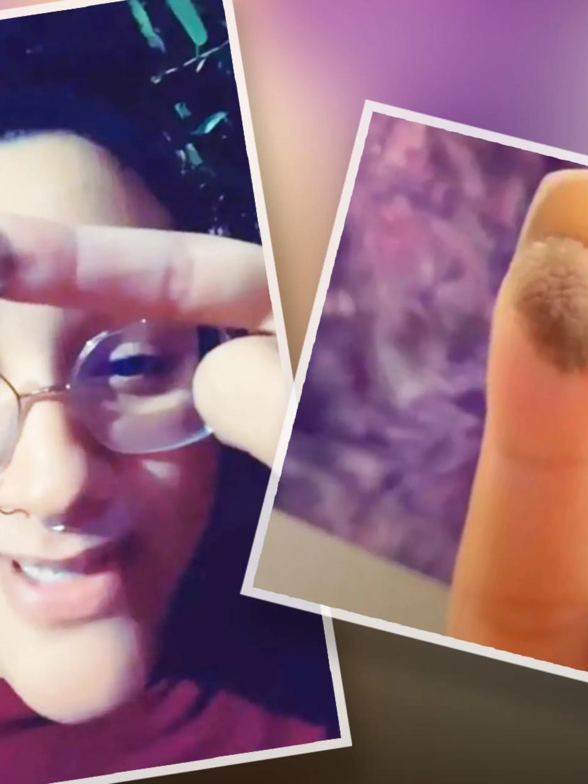 Fingerkuppe mit Haaren