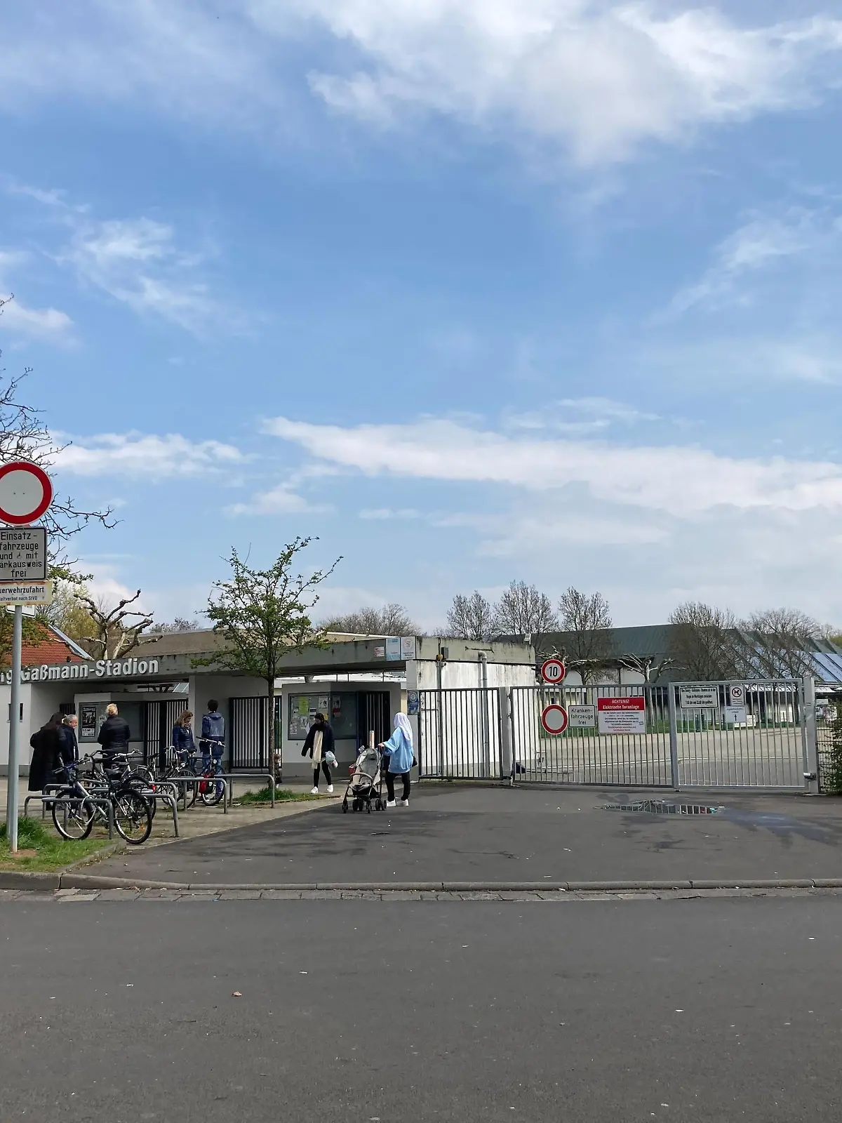 Georg-Gaßmann-Stadion in Marburg.