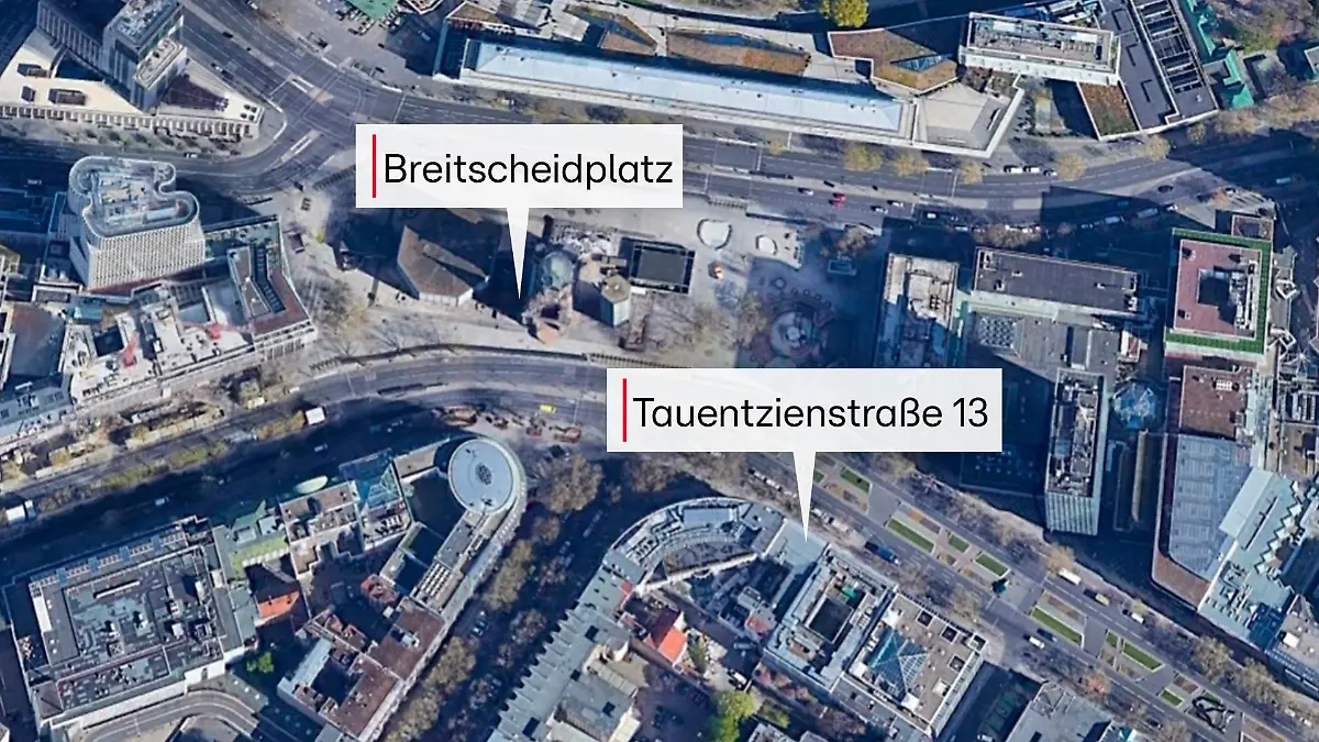 Der Vorfall ereignete sich an der Tauentzienstraße.