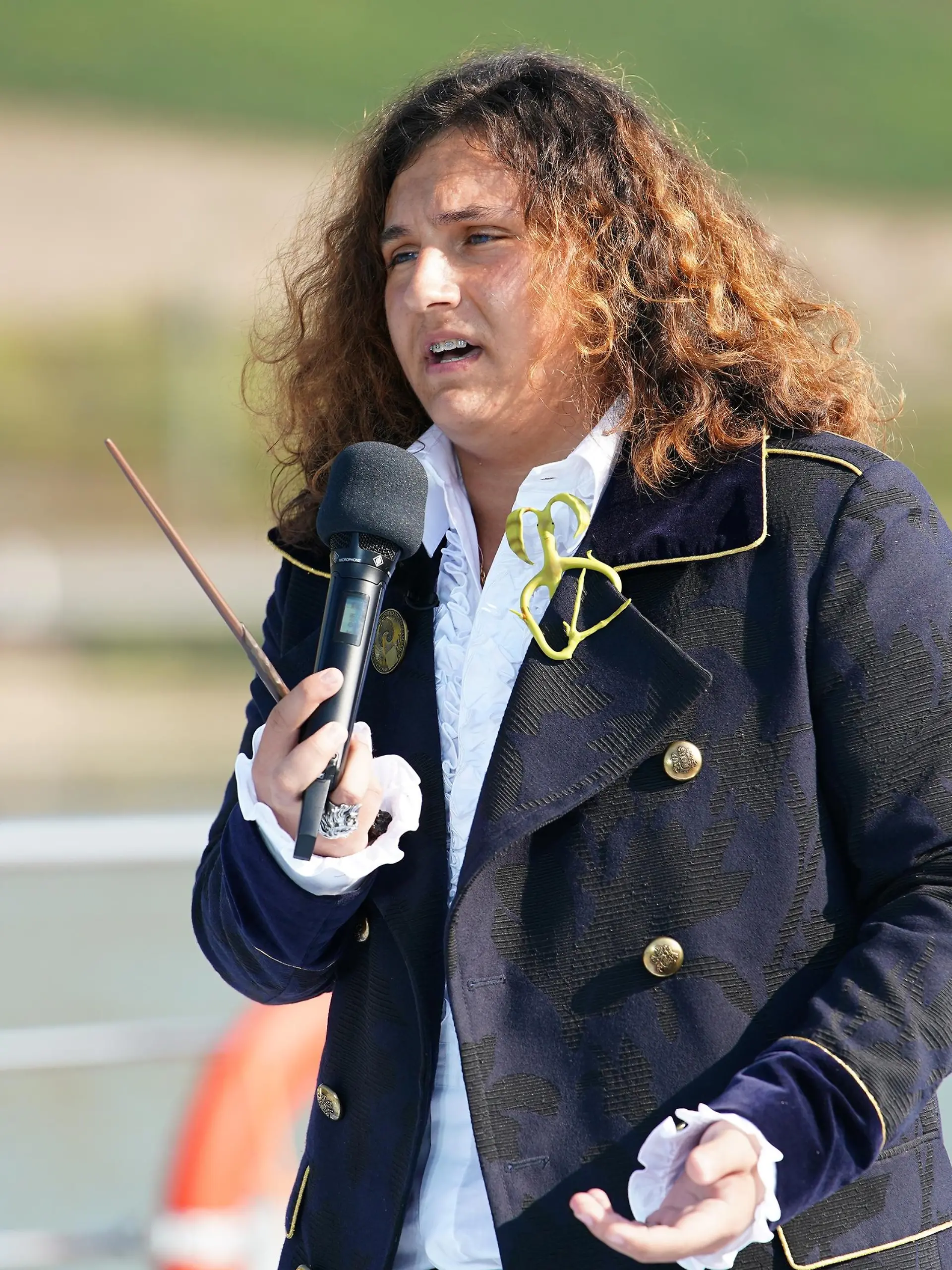 Vincenzo Decaro tritt als Harry Potter beim Casting von DSDS 2021 auf.