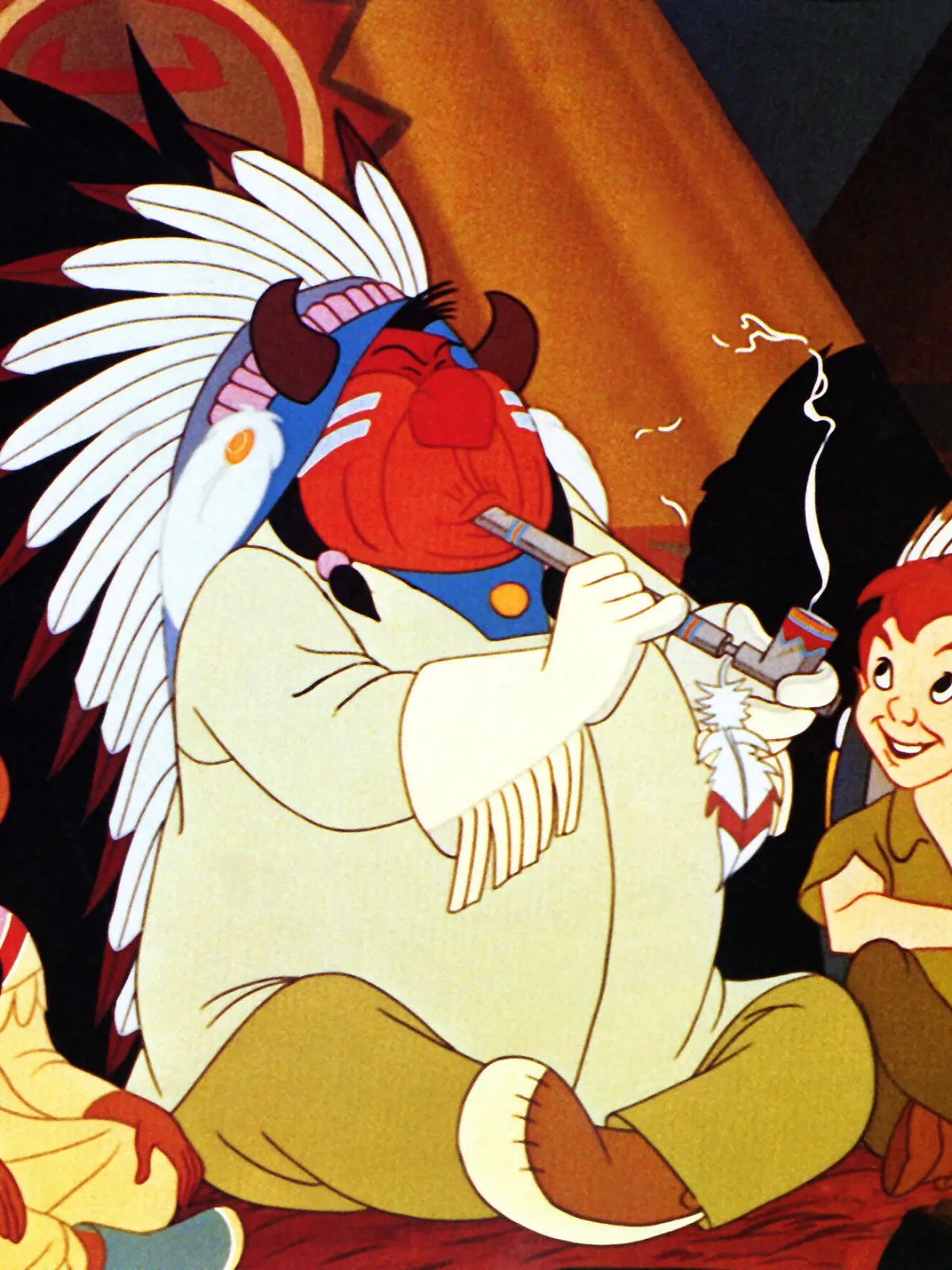 Peter Pan, Häuptling und Tigerlilie