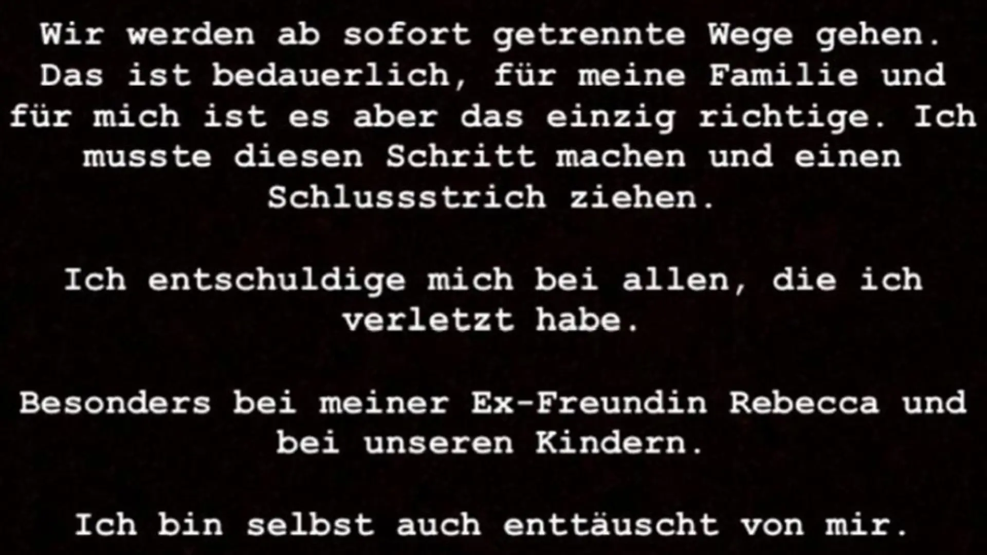 Jerome Boateng bestätigt seine Trennung.