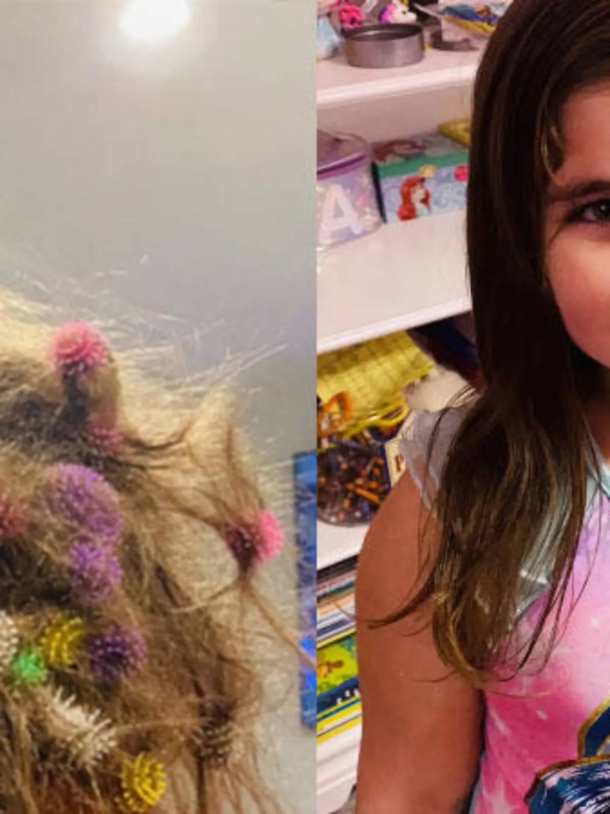 Bunchems haben auch einen großen Haken - vor dem auch der Hersteller ausdrücklich warnt: Die haften auch fantastisch in den Haaren, wie Abigail erfahren musste.