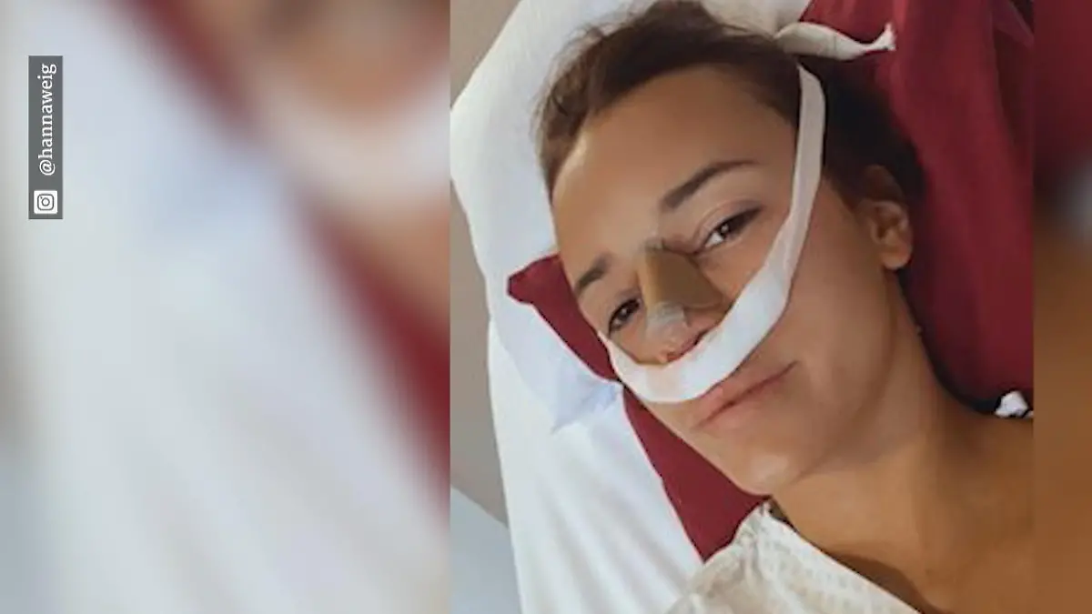 Hanna Weig meldet sich aus dem Klinikbett Nach den Beauty-OPs