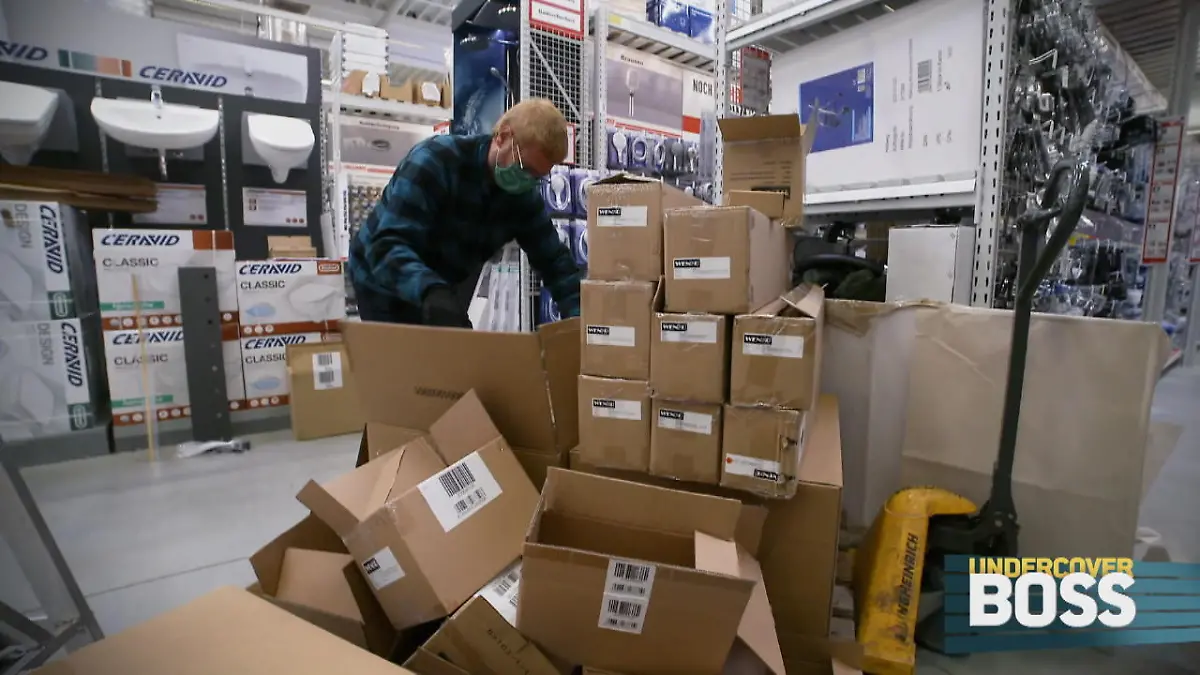 "Undercover Boss" bei Wenko: Stress & Zoff im Baumarkt Chef bekommt sich mit Mitarbeiterin in die Wolle