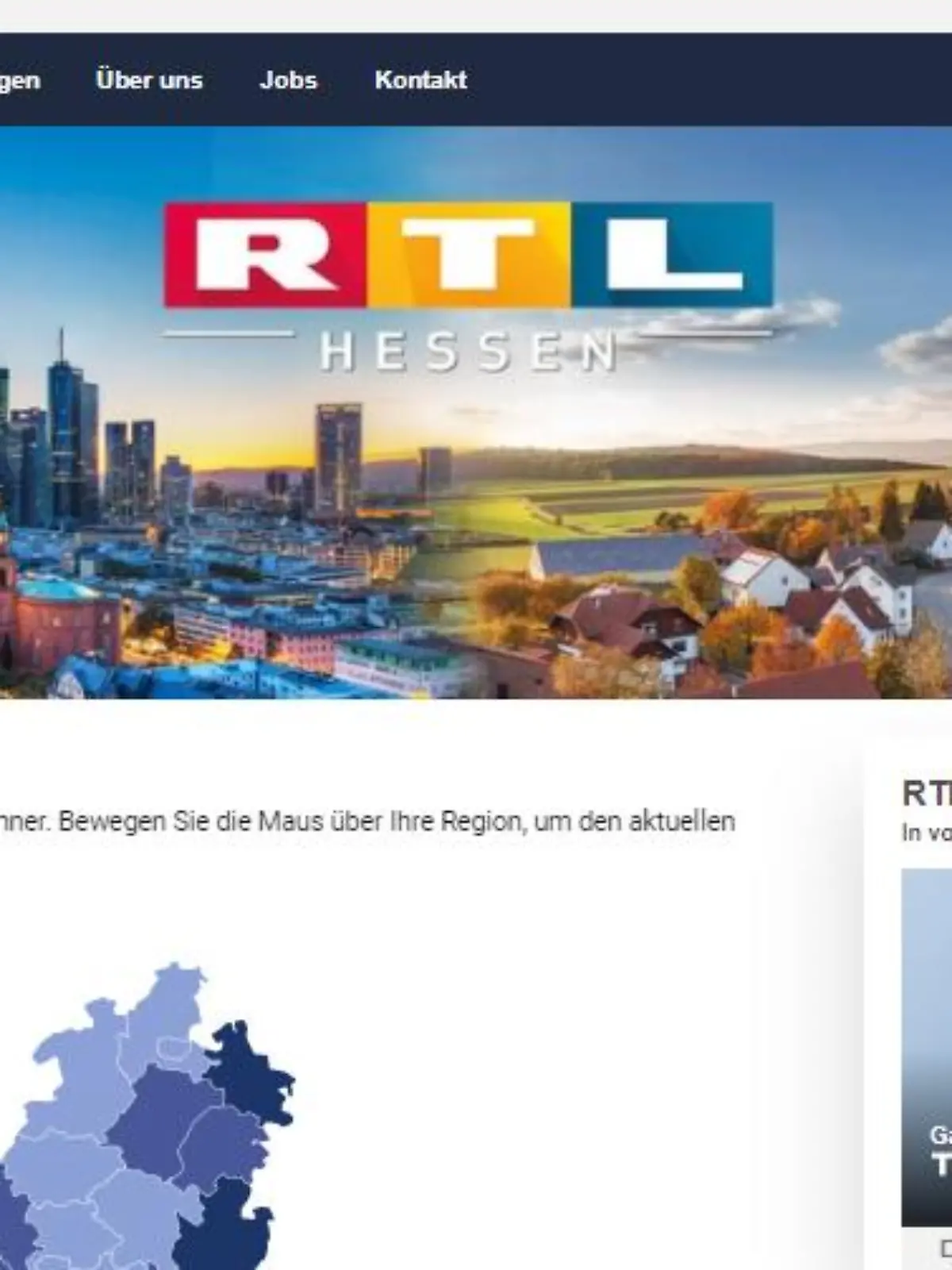 RTL Hessen, Website, RTL.de